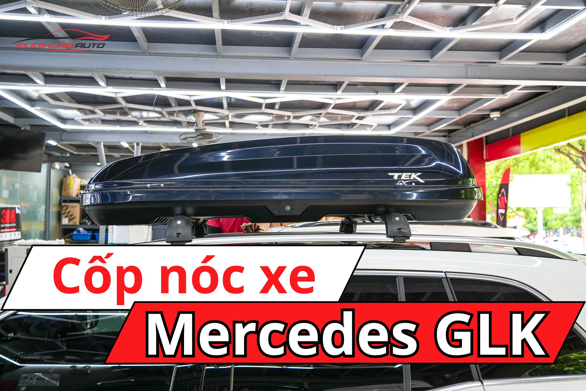 Cốp nóc xe Mercedes GLK