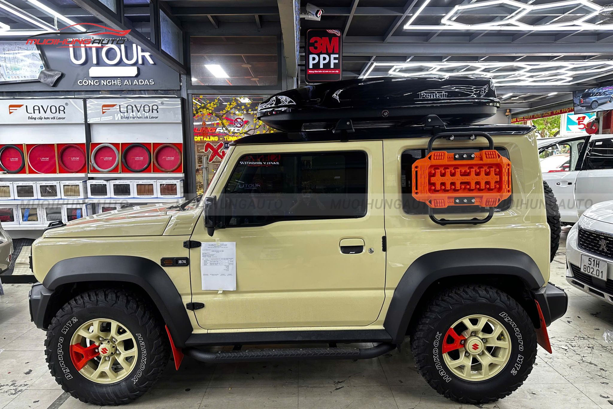 Cốp nóc xe Suzuki Jimny 2024