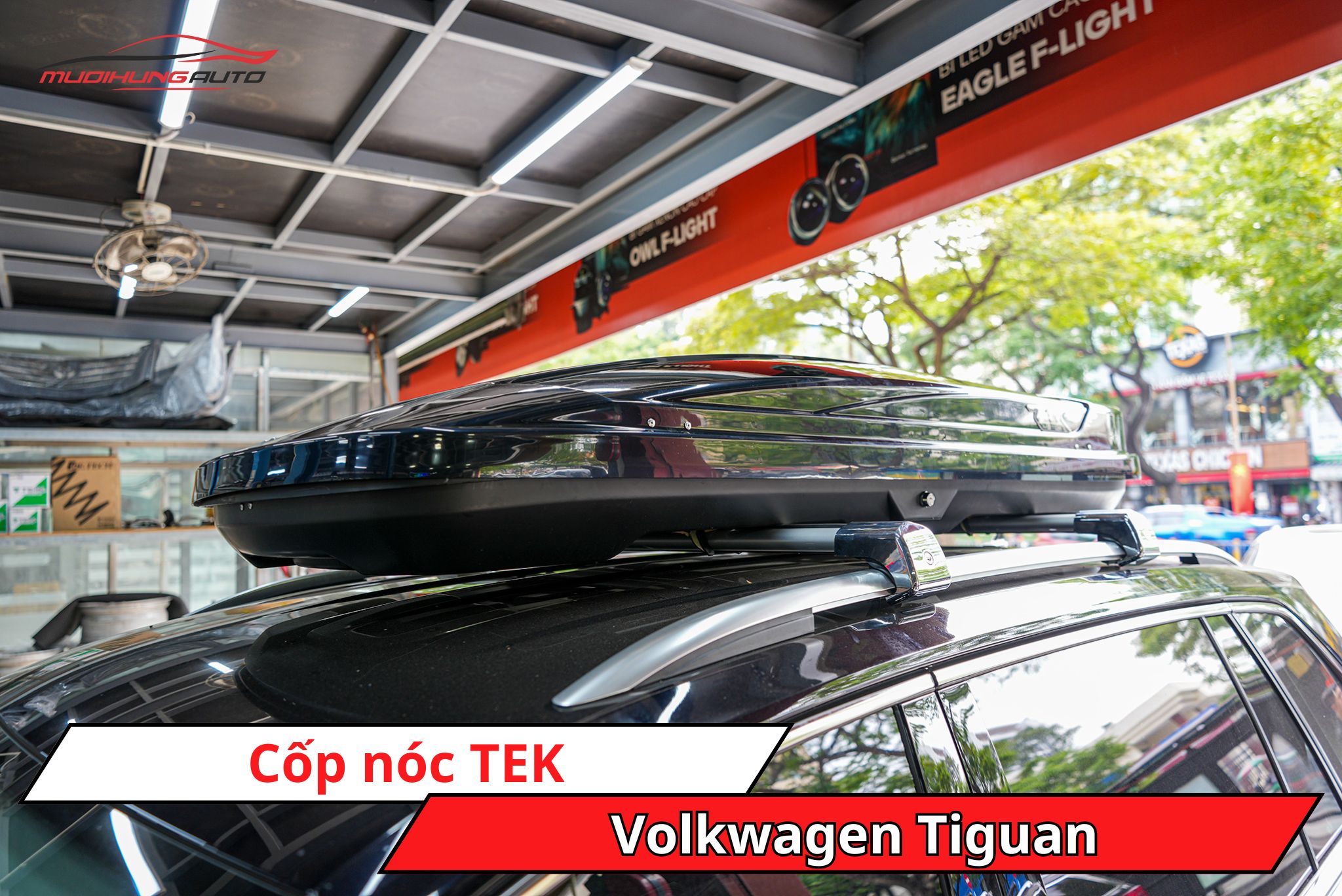 Cốp phi thuyền TEK cho ô tô Volkswagen Tiguan
