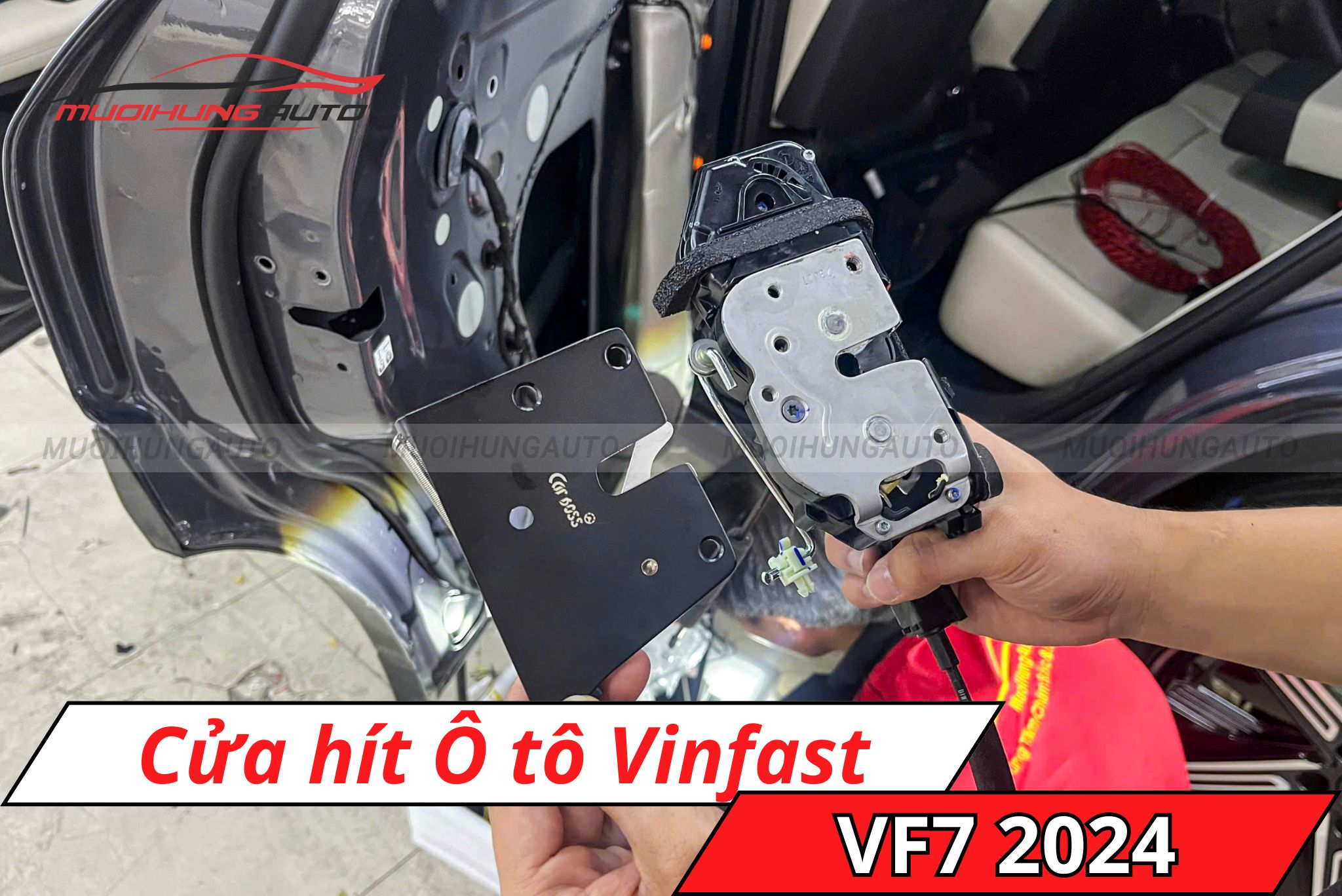 Cửa hít cho xe Vinfast VF7 2024