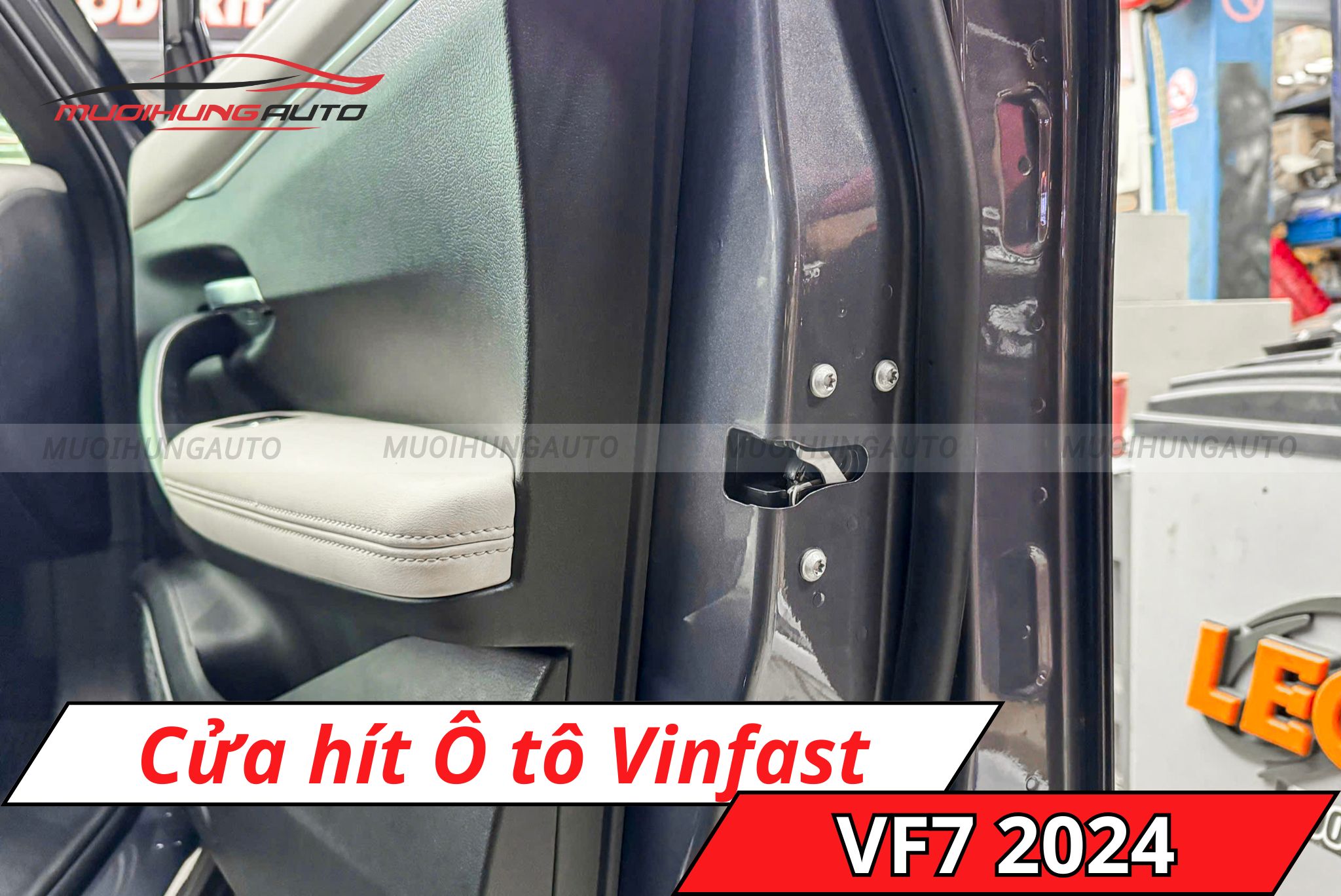 Cửa hít Vinfast VF7 2024