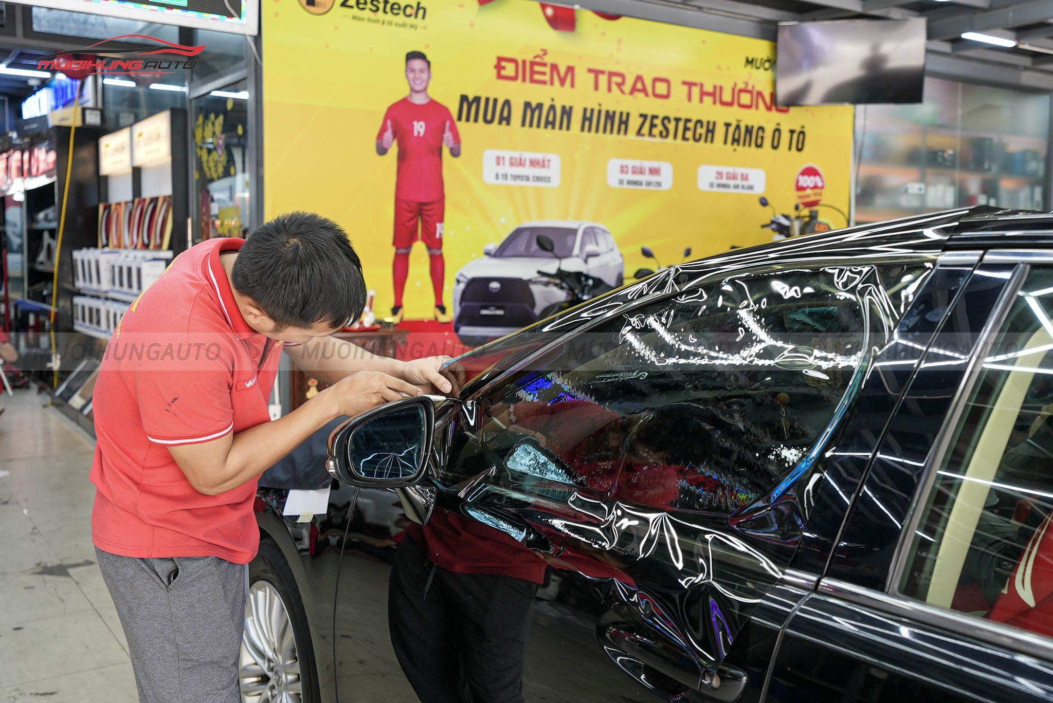 Dán phim cách nhiệt 3M cho Lexus ES250 2016