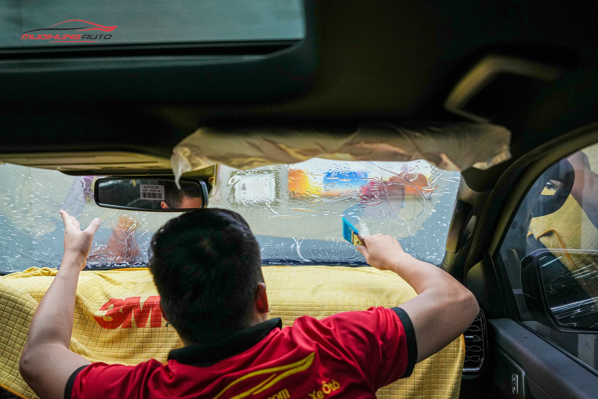 Dán phim cách nhiệt 3M cho ô tô Ford Everest 2022