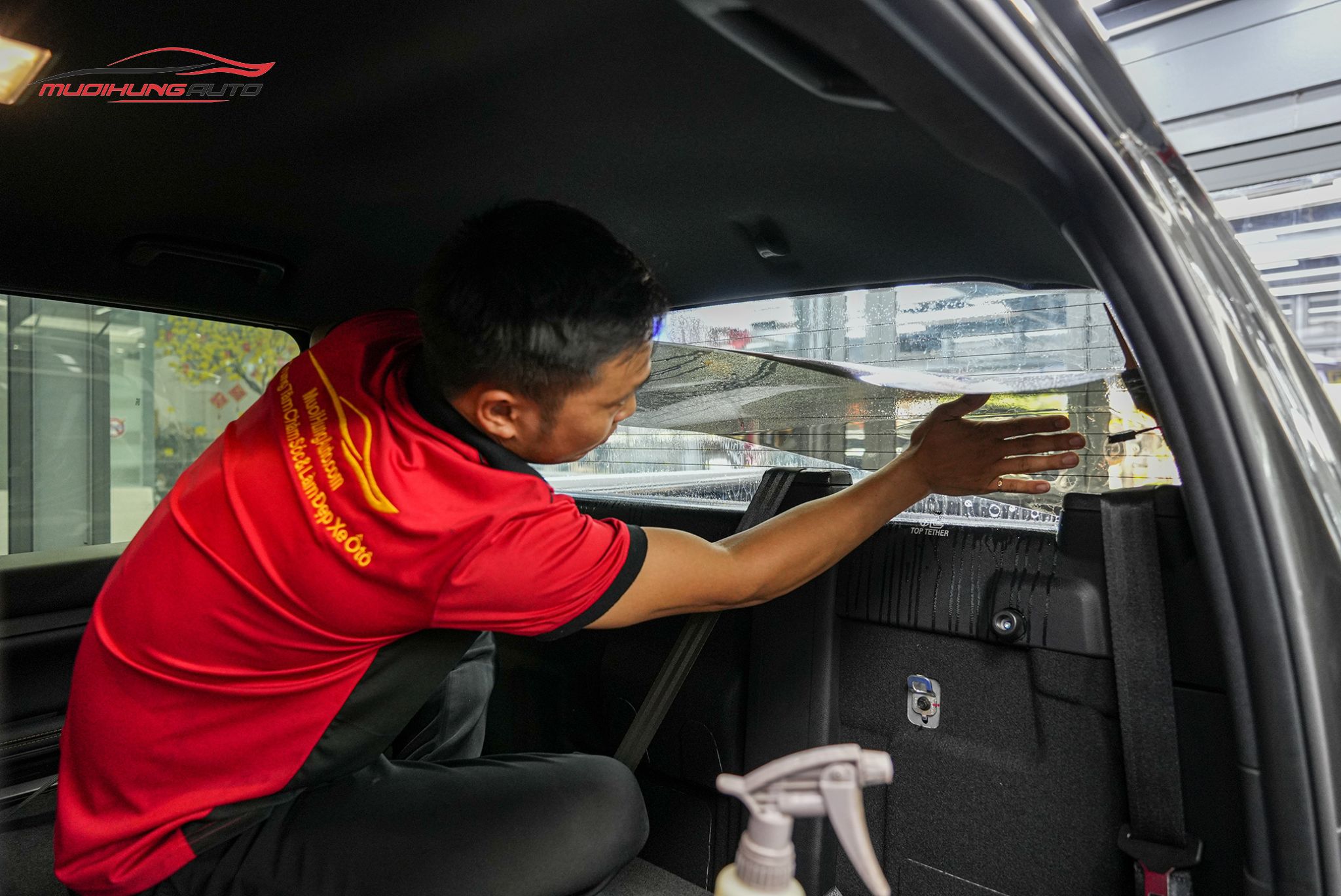 Dán phim cách nhiệt 3M cho ô tô Ford Ranger 2023