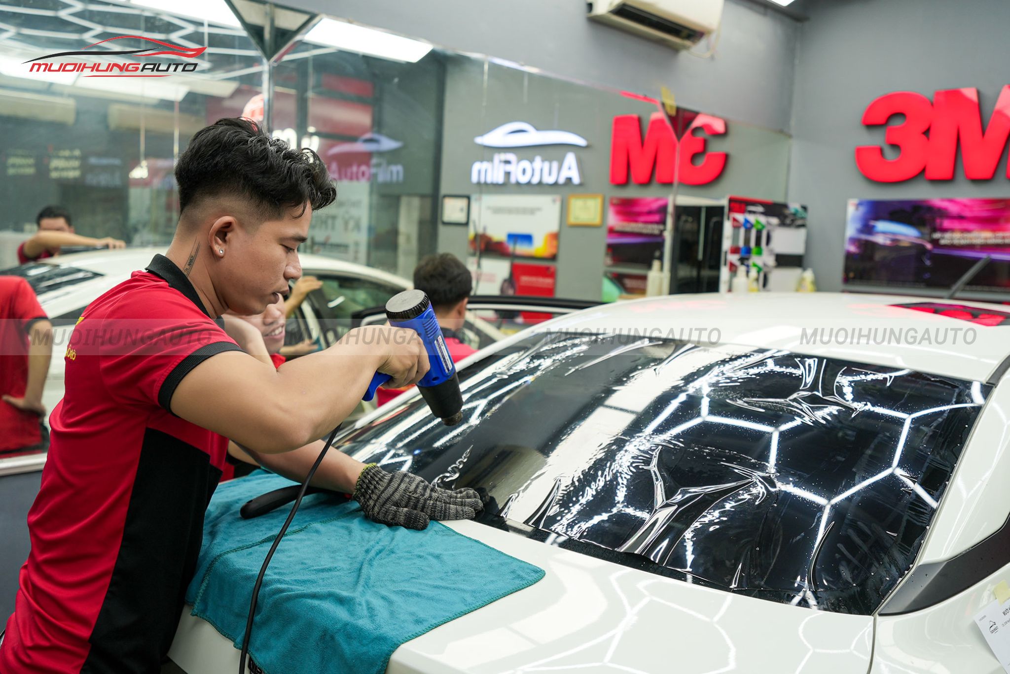 Dán phim cách nhiệt 3M cho ô tô Nissan Almera 2023