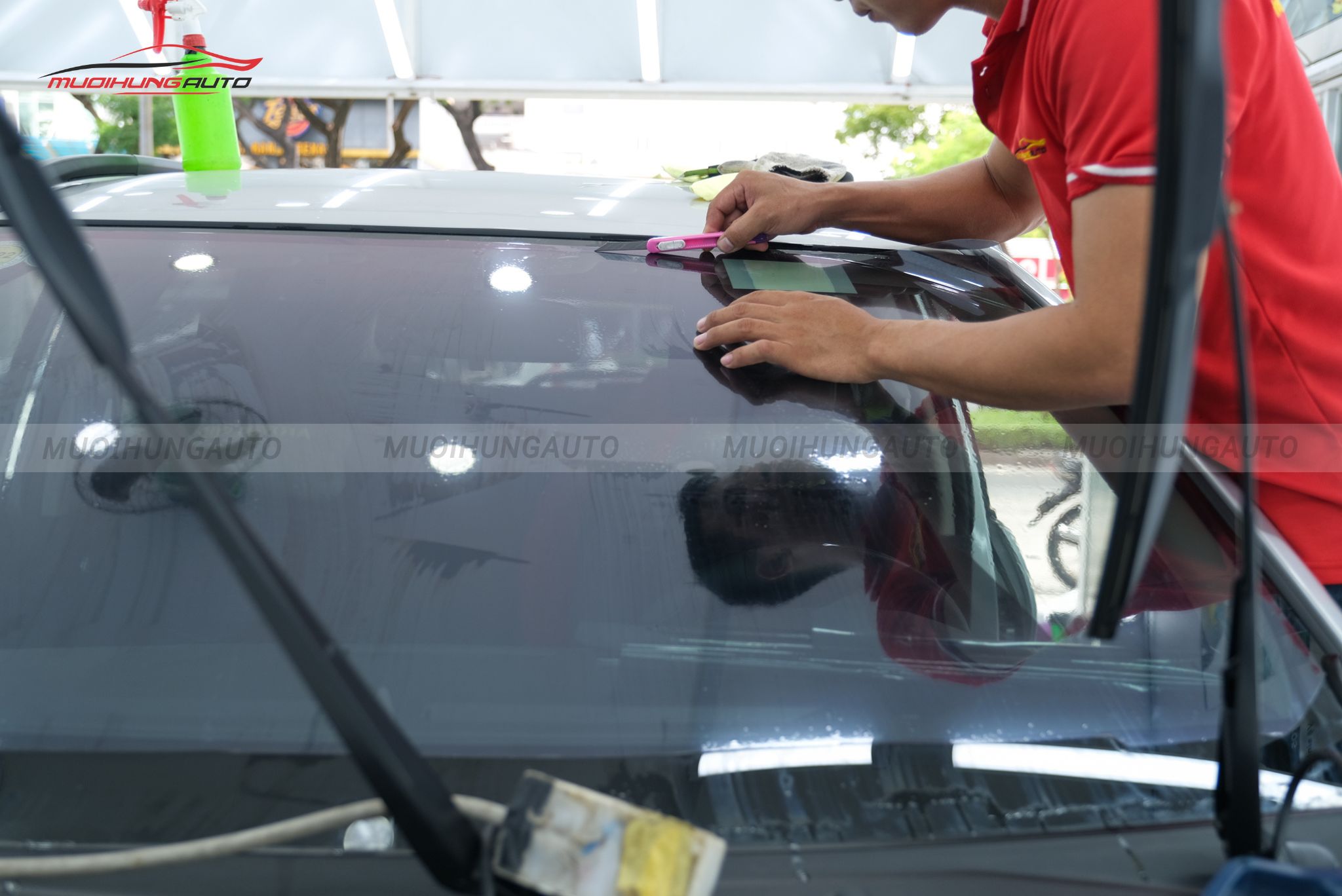 Dán phim cách nhiệt 3M cho ô tô Toyota Rush