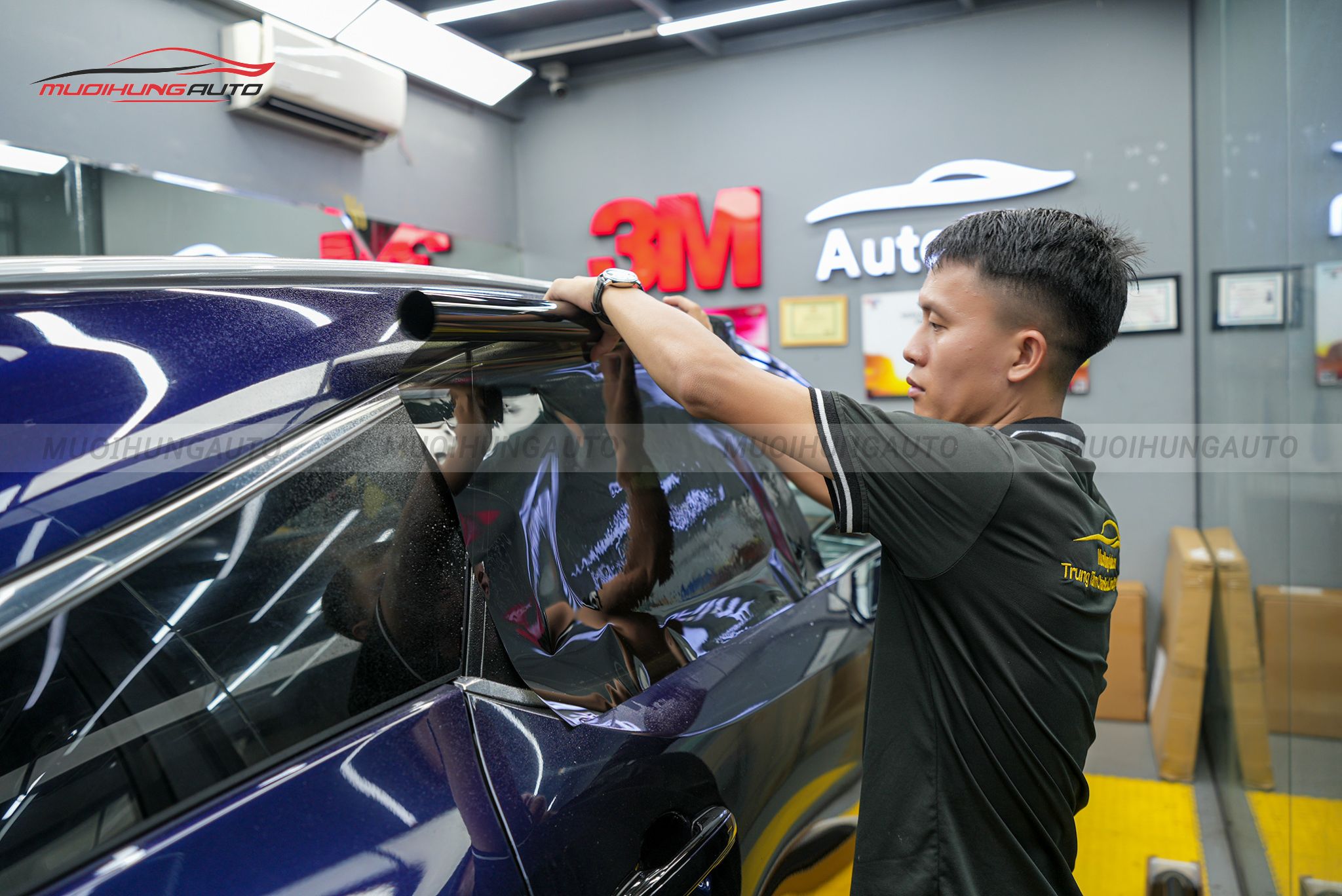 Dán phim cách nhiệt 3M Lexus RX350 2023