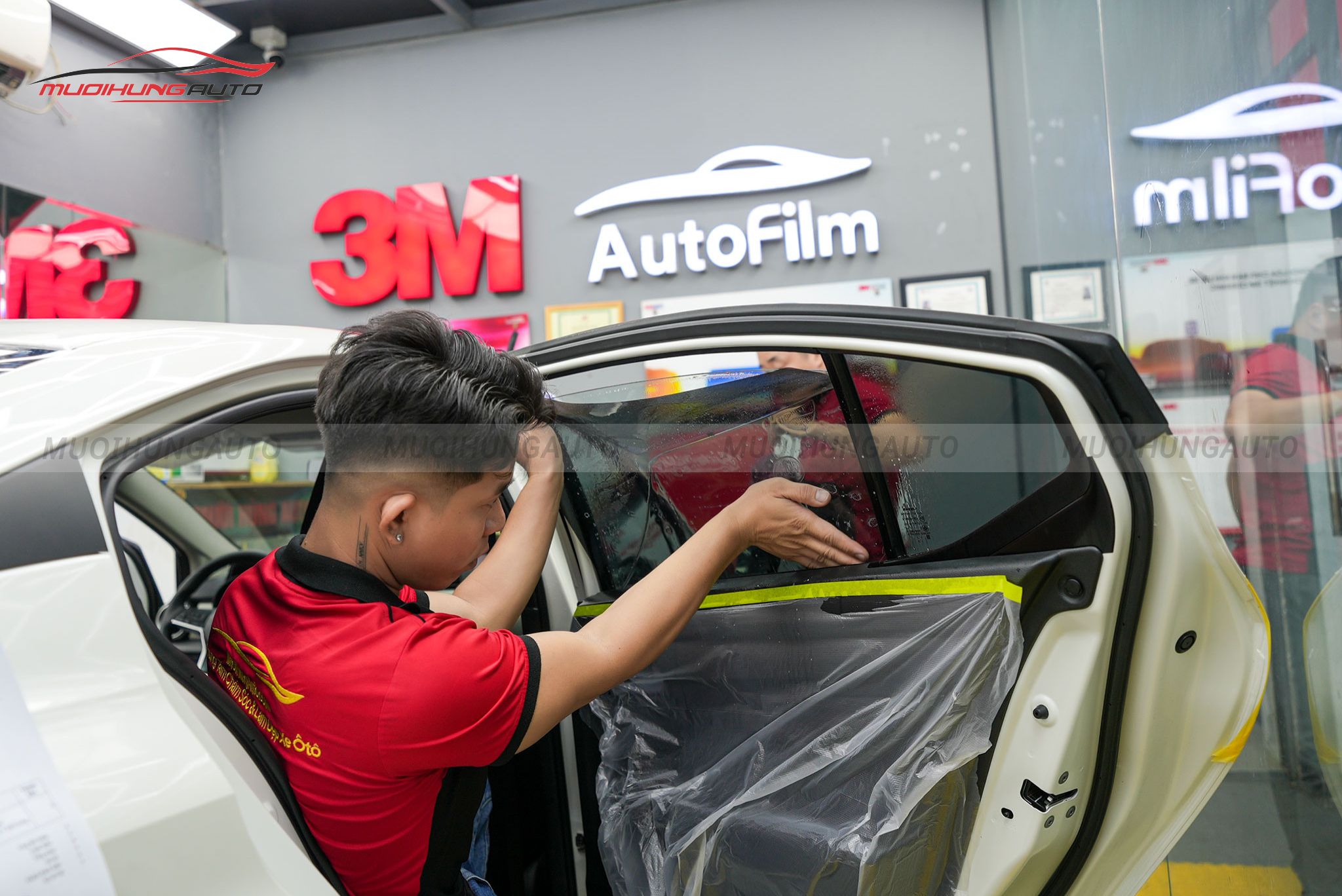 Dán phim cách nhiệt 3M Nissan Almera 2023