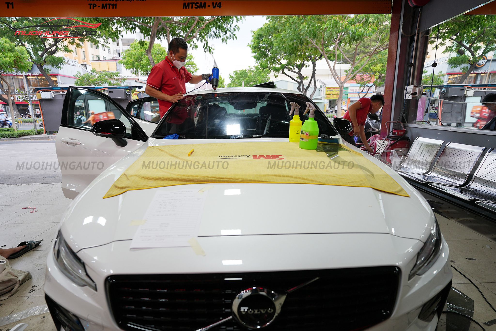 Dán phim cách nhiệt 3M ô tô Volvo S60