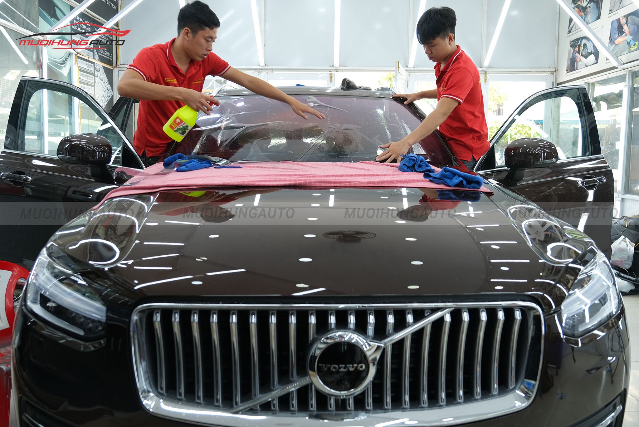 Dán phim cách nhiệt 3M ô tô Volvo XC90 2019