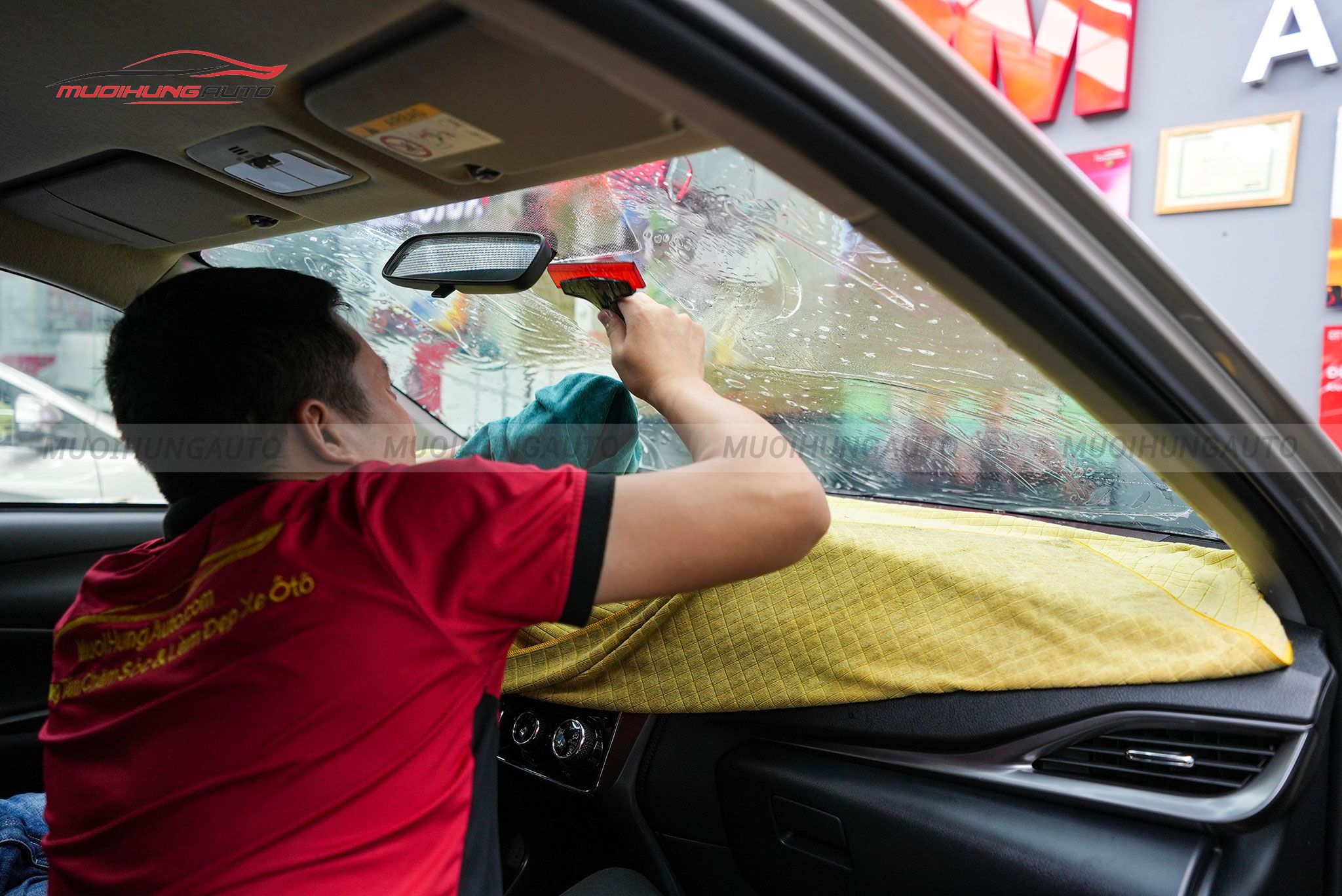 Dán phim cách nhiệt 3M Vinfast Minio Green