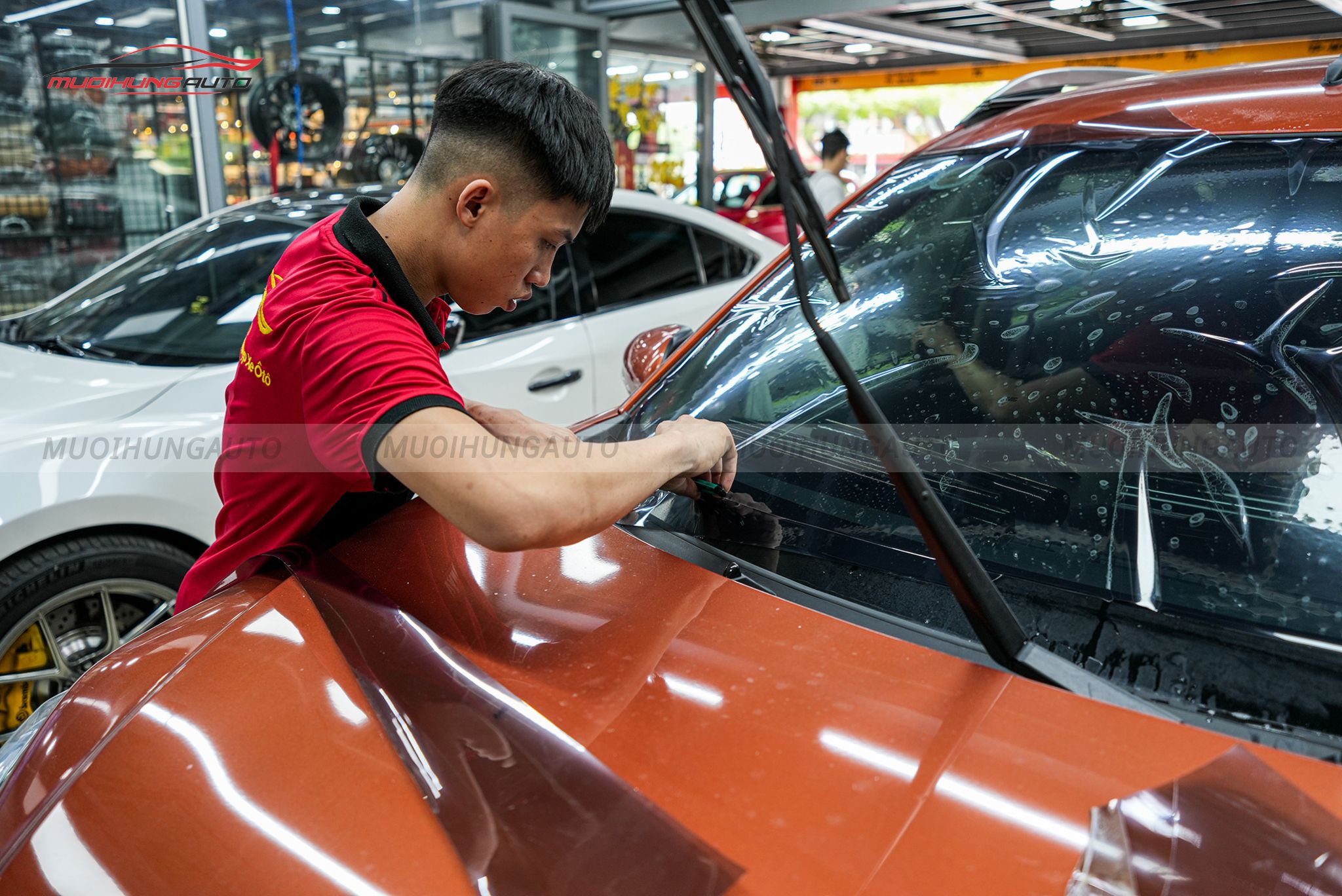 Dán phim cách nhiệt 3M xe Suzuki XL7 2022