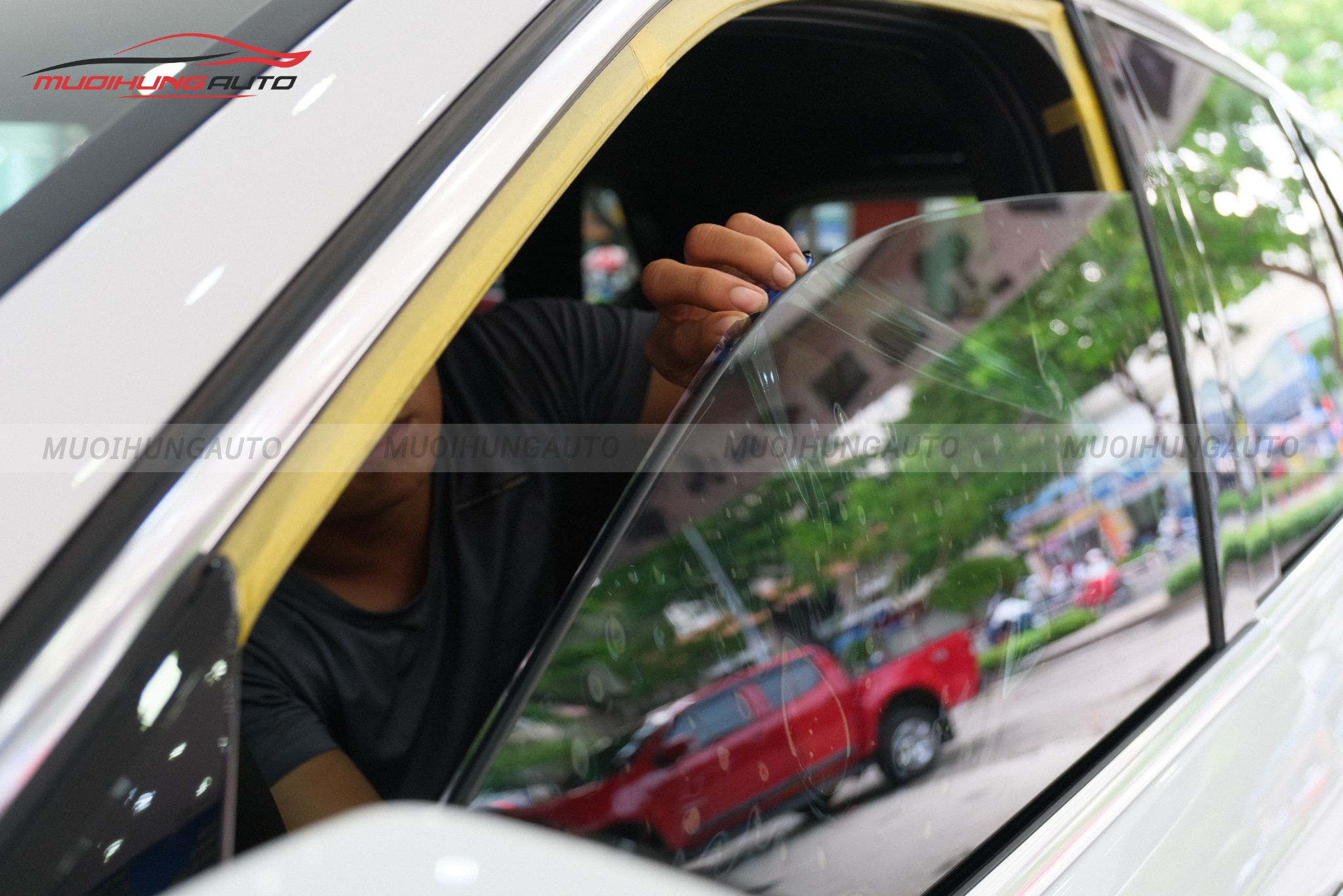 Dán phim cách nhiệt Ntech Vinfast Minio Green