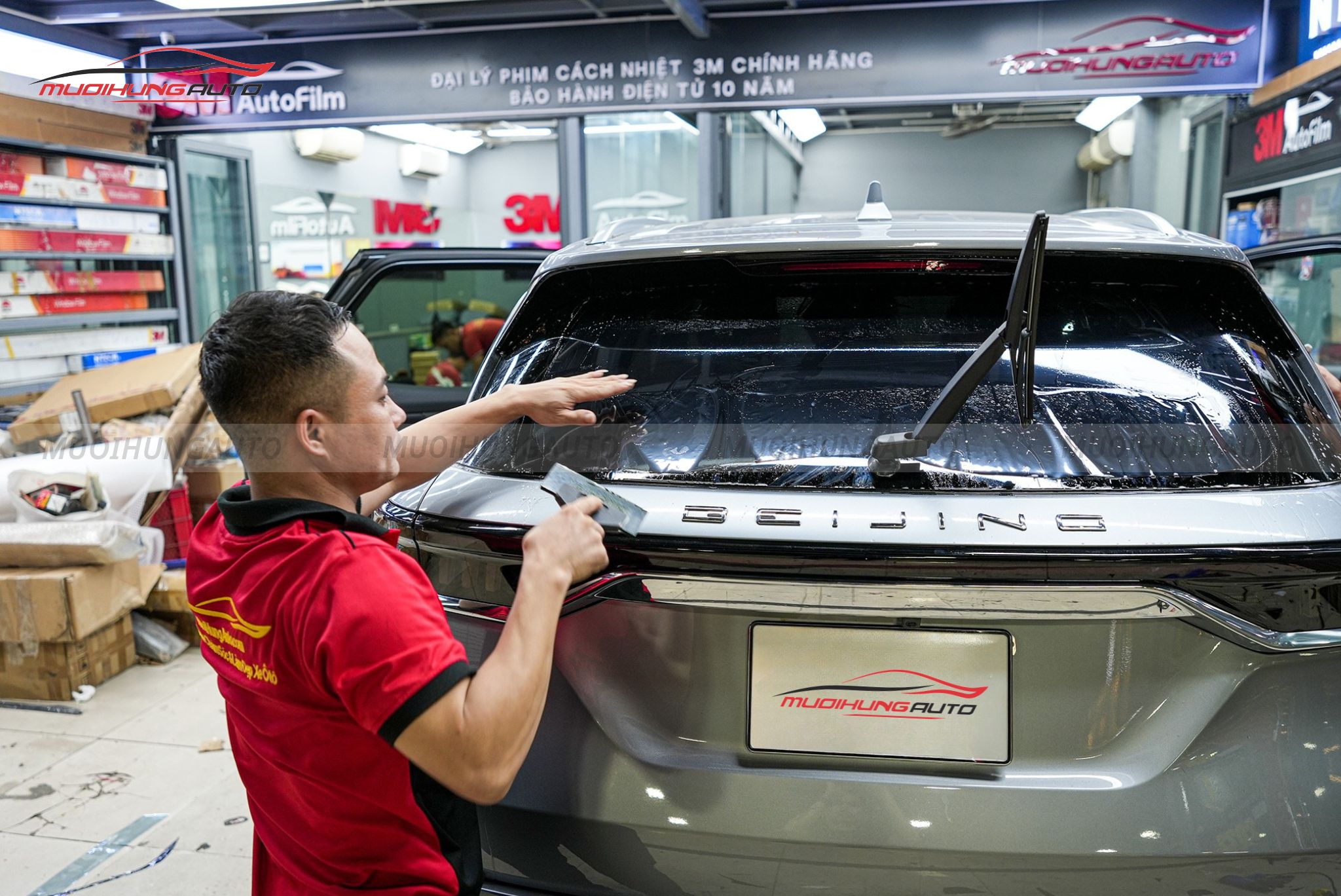 Dán phim cách nhiệt ô tô 3M cho xe Beijing X7 2022