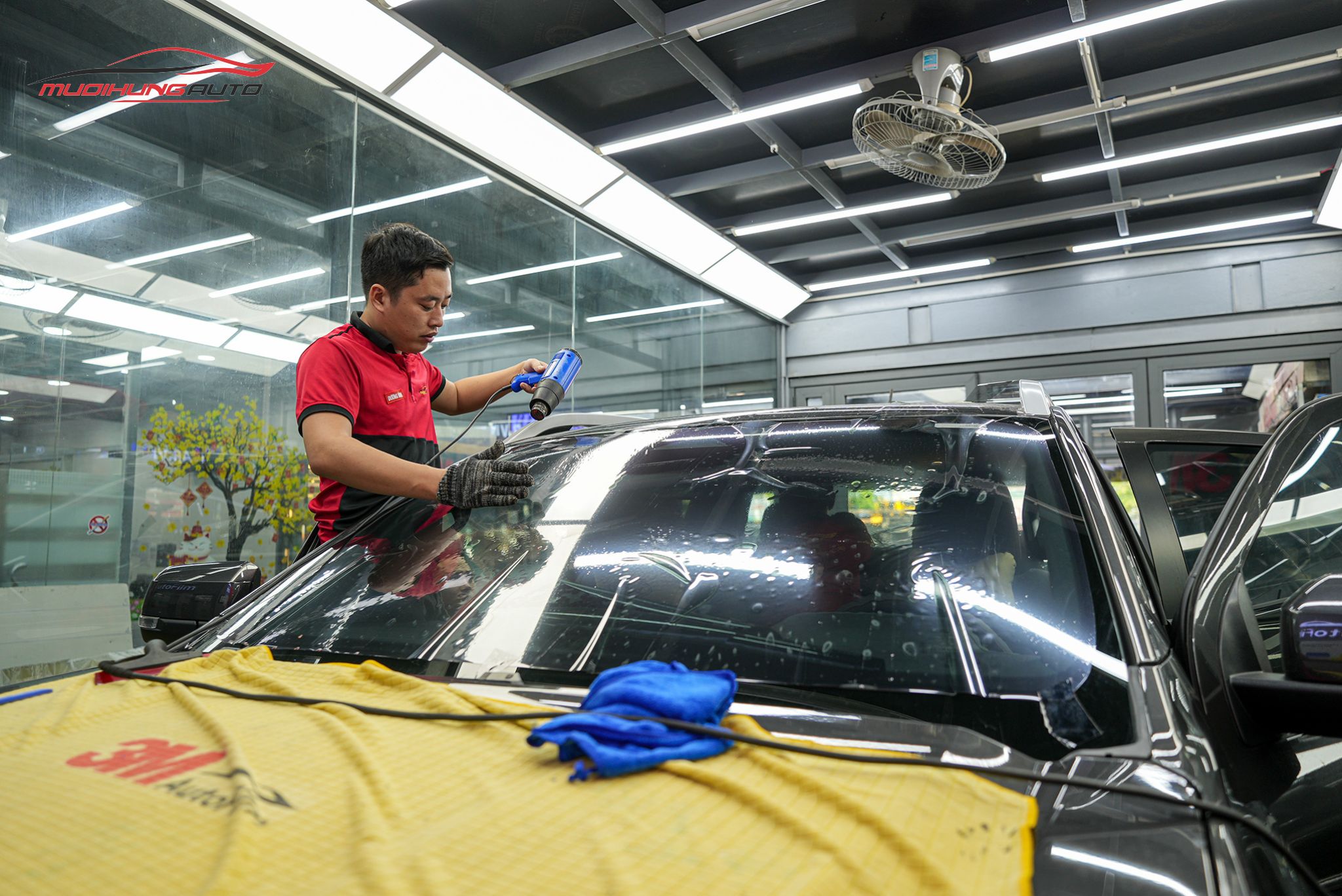 Dán phim cách nhiệt ô tô 3M Ford Ranger 2023