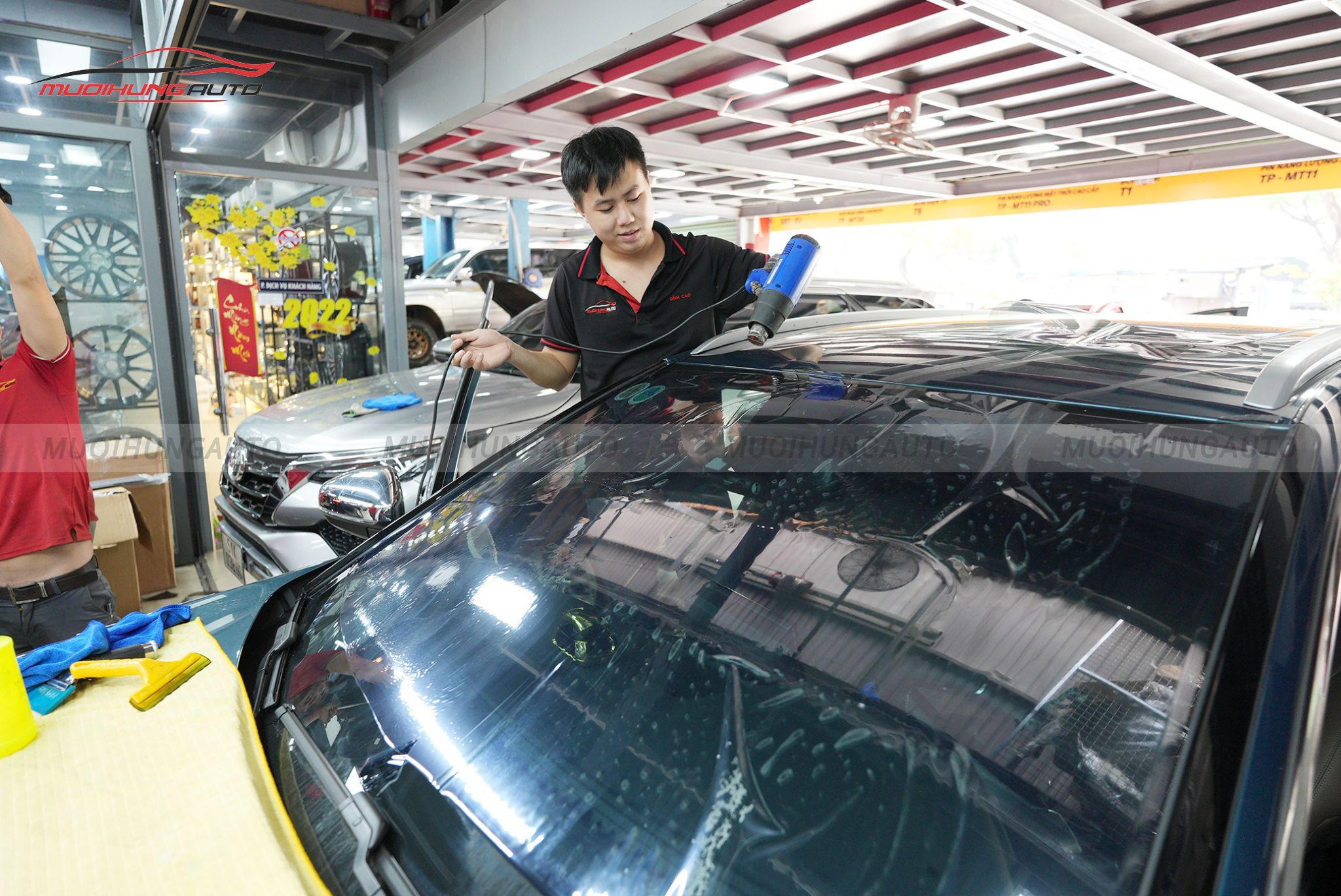 Dán phim cách nhiệt ô tô 3M Peugeot 3008