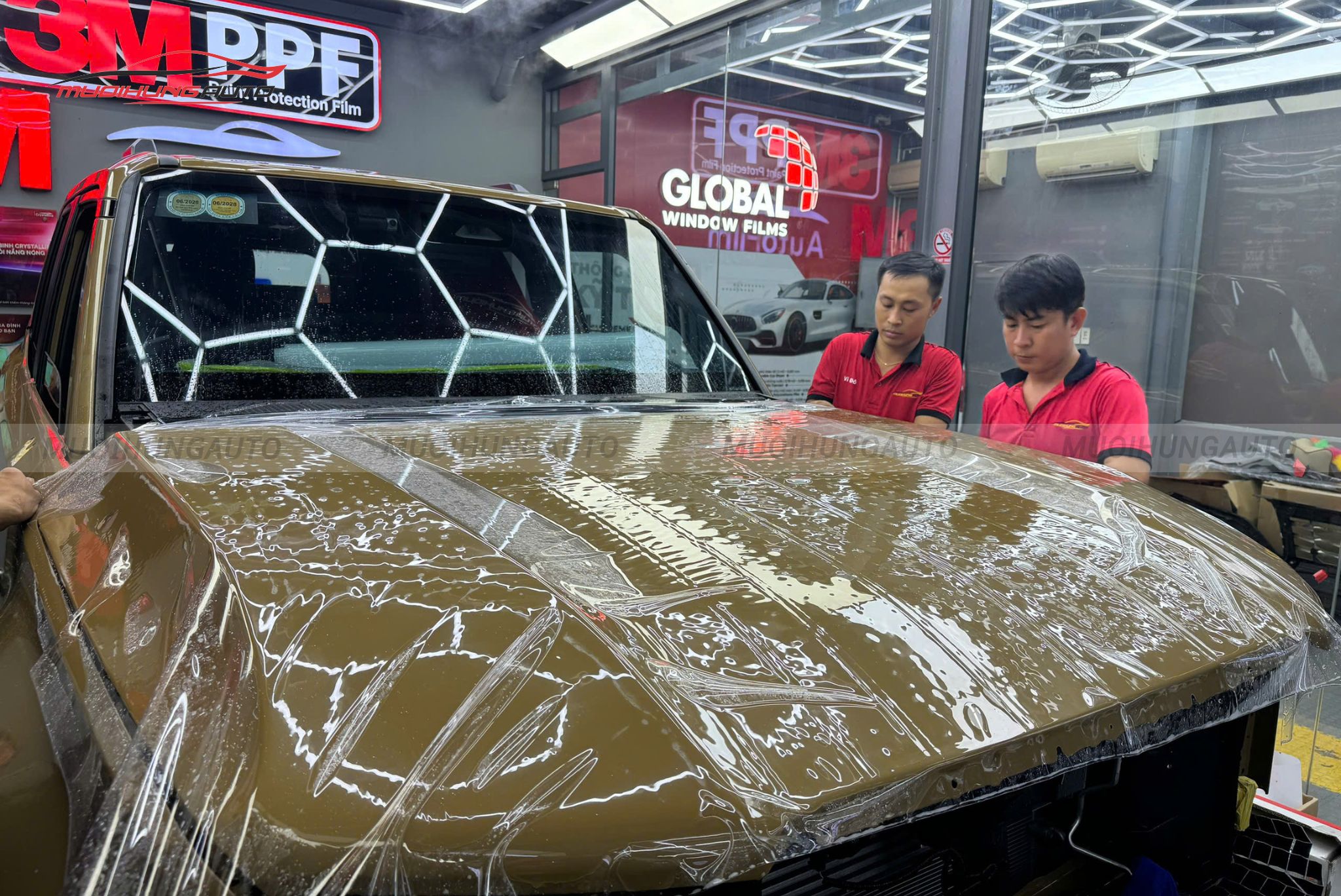 Dán PPF 3M cho Toyota Land Cruiser Prado