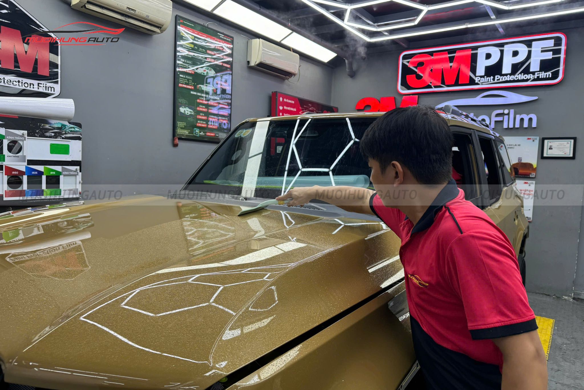 Dán PPF 3M xe Toyota Land Cruiser Prado