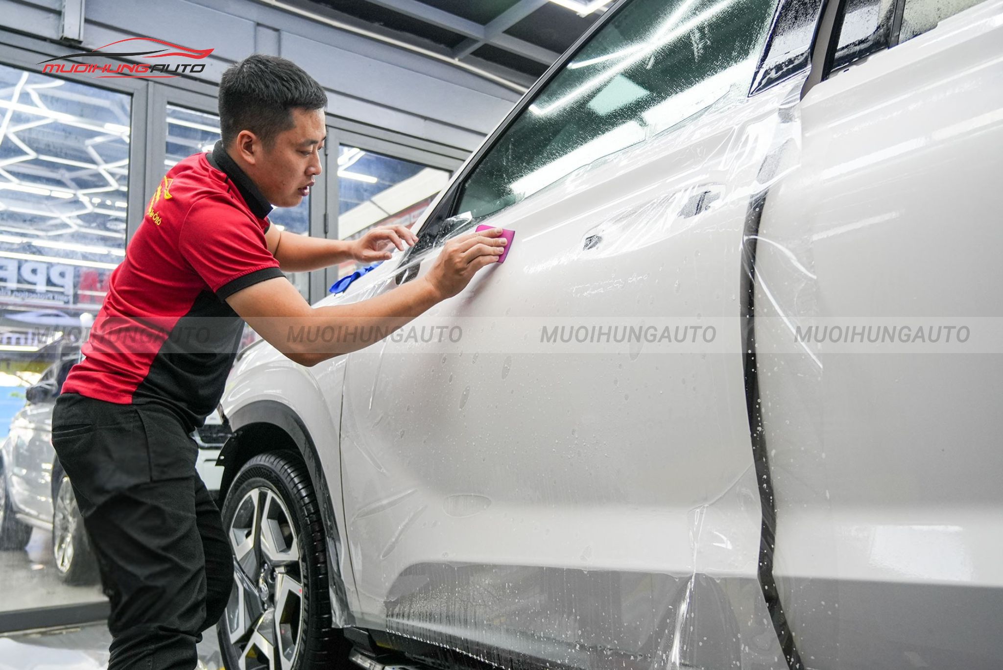 Dán PPF Ppro Plus cho ô tô Hyundai Palisade 2024