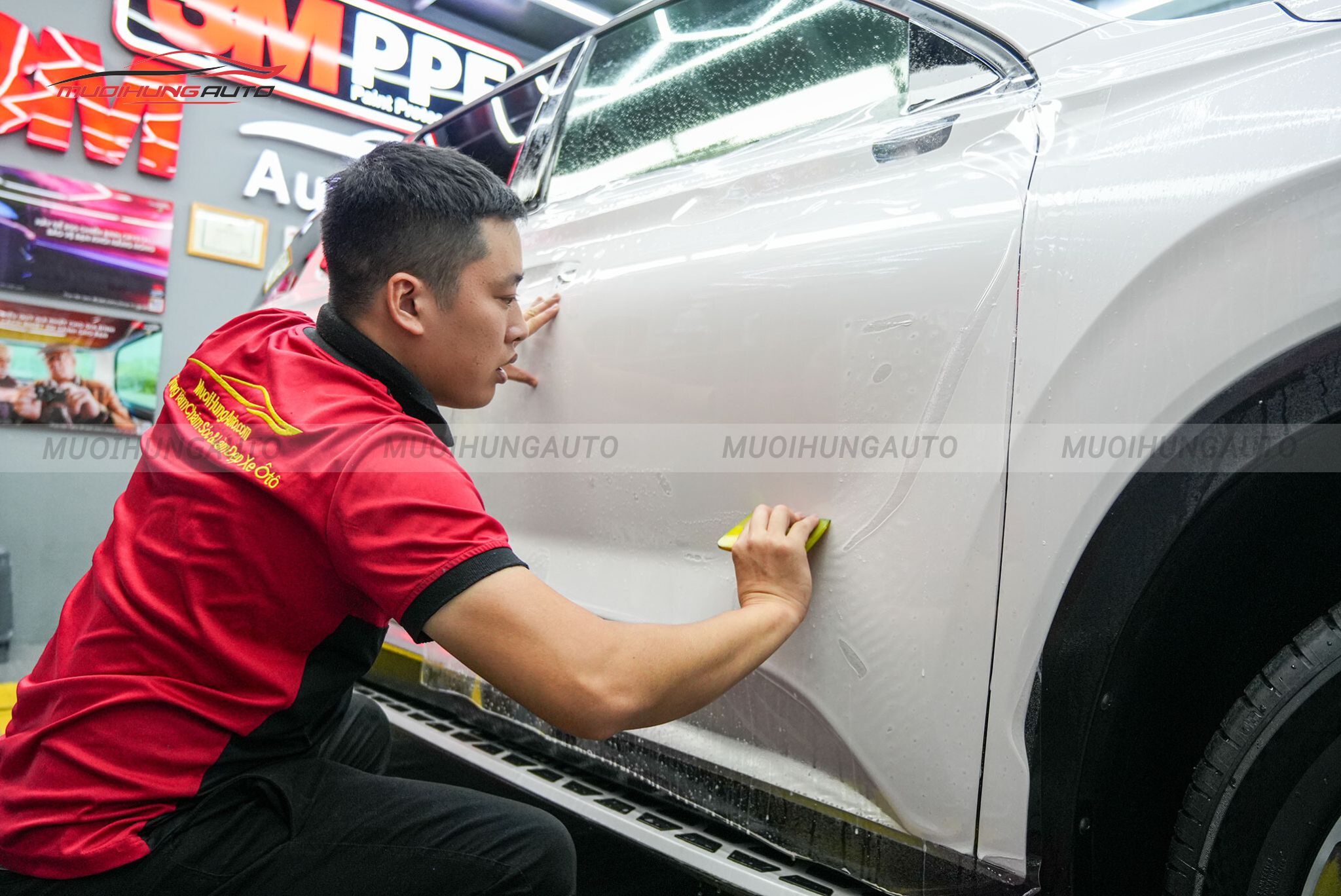 Dán PPF Ppro Plus ô tô Hyundai Palisade 2024