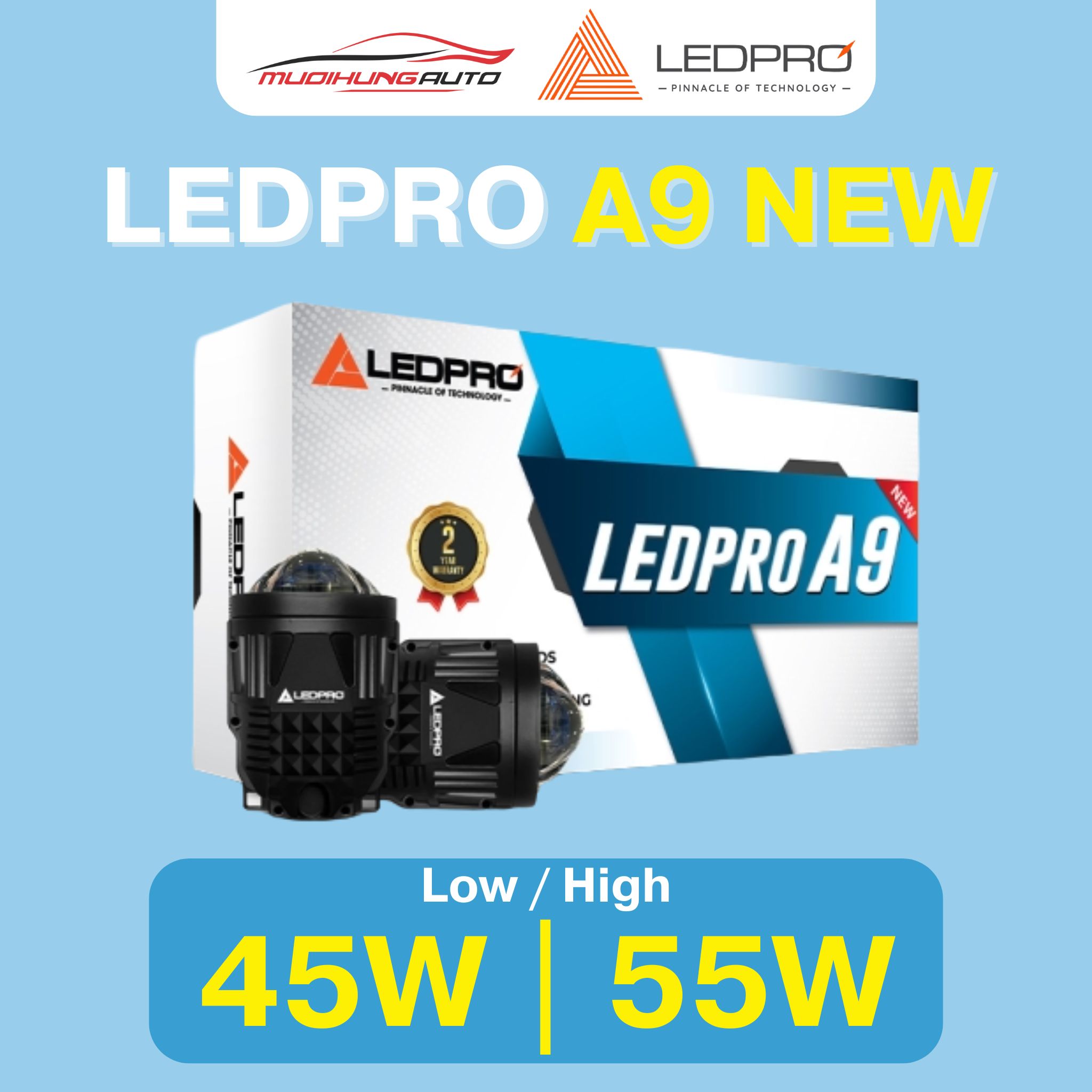 Đèn bi gầm LEDPRO A9 New