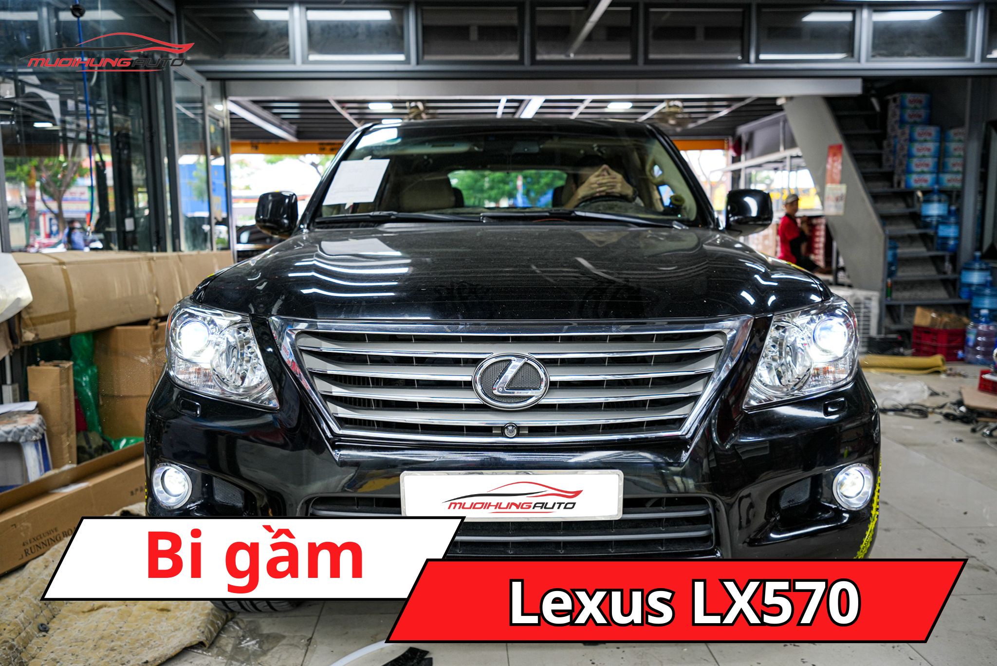 Đèn bi gầm Lexus LX570