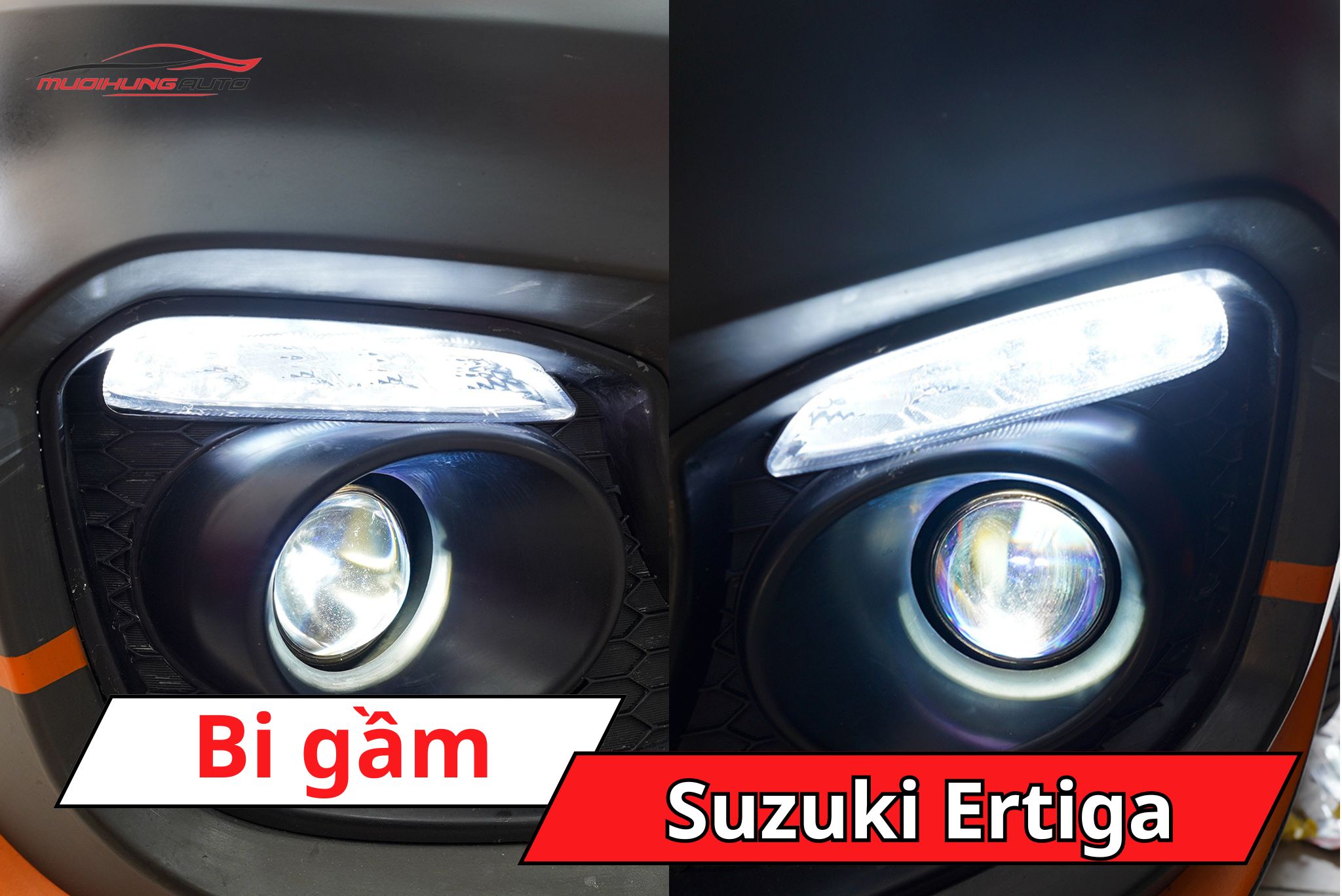 Đèn bi gầm ô tô Suzuki Ertiga