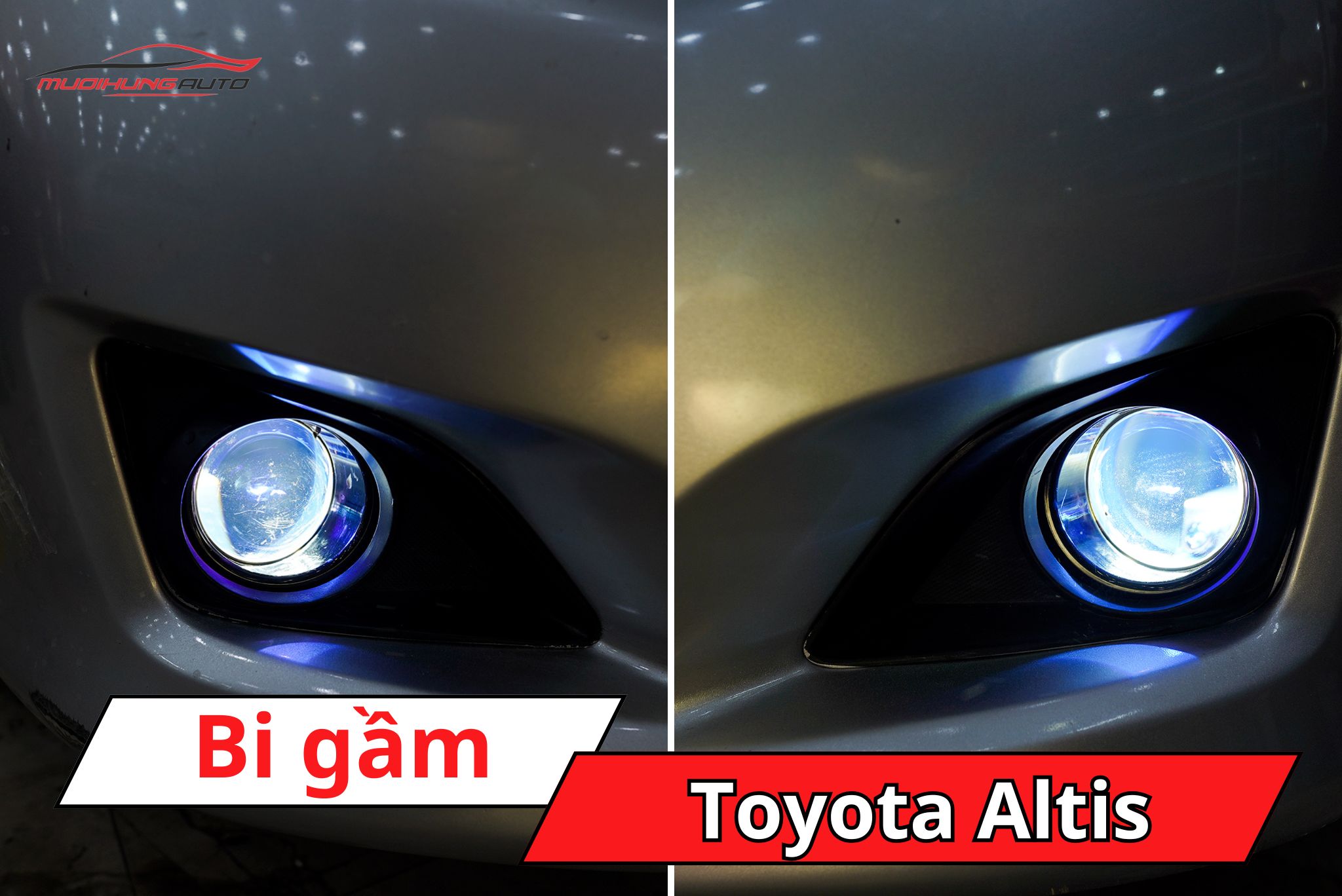 Đèn bi gầm ô tô Toyota Altis