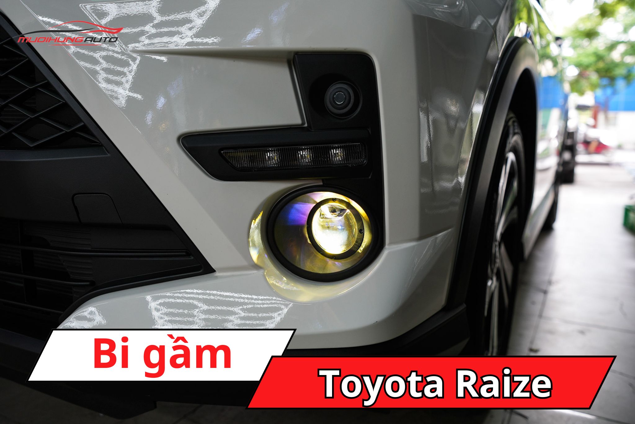 Đèn bi gầm ô tô Toyota Raize