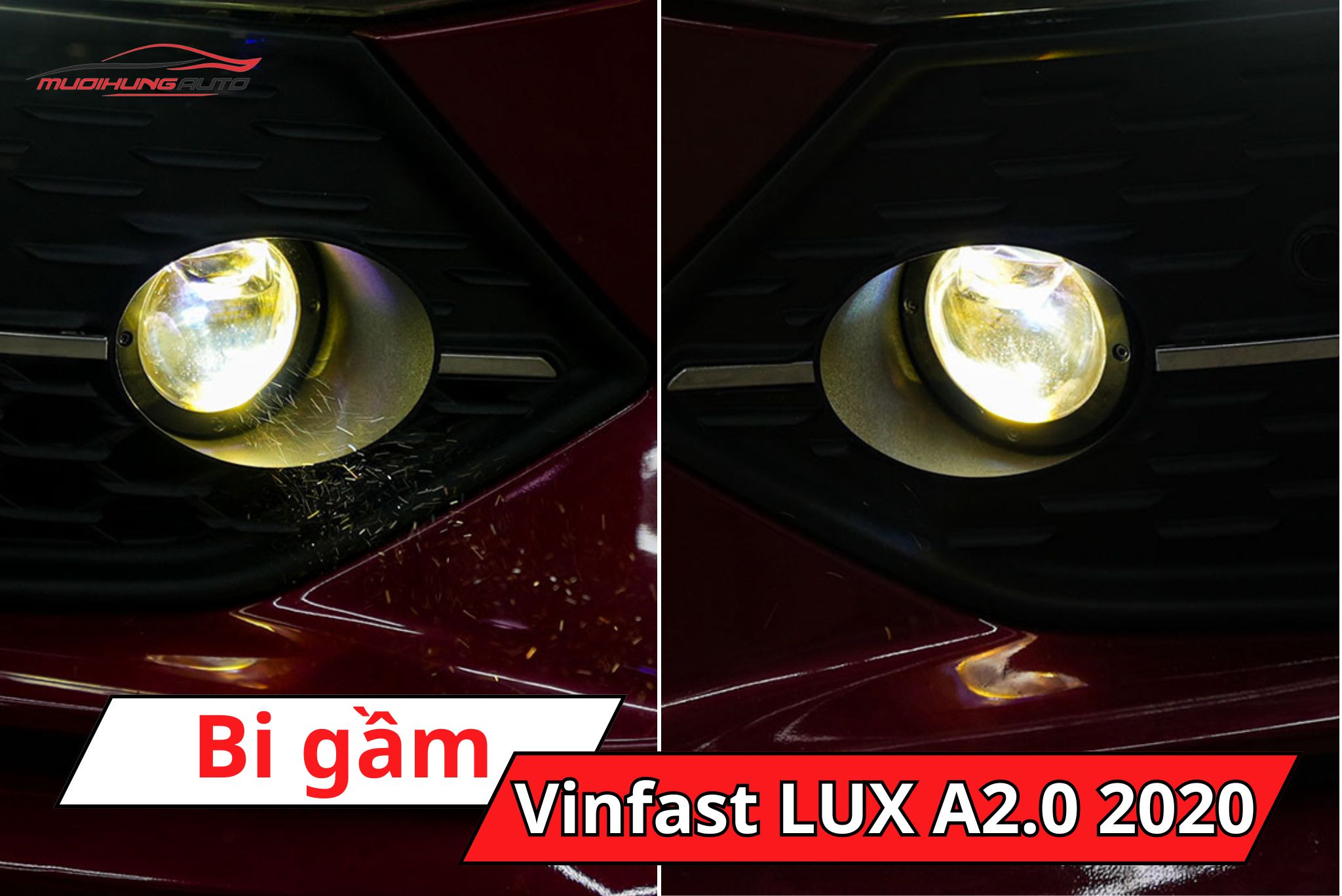 Đèn bi gầm ô tô Vinfast LUX A2.0 2020