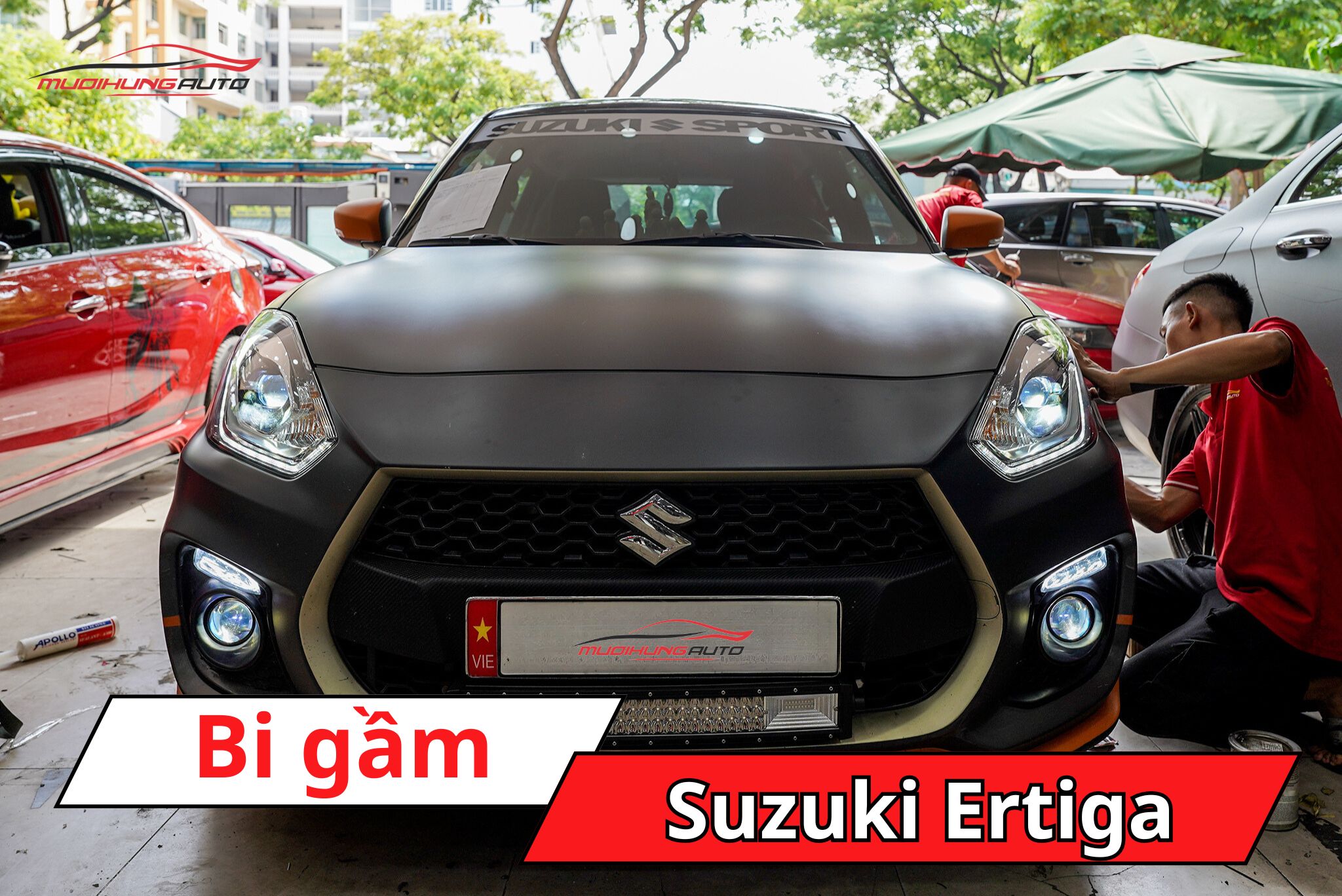 Đèn bi gầm Suzuki Ertiga