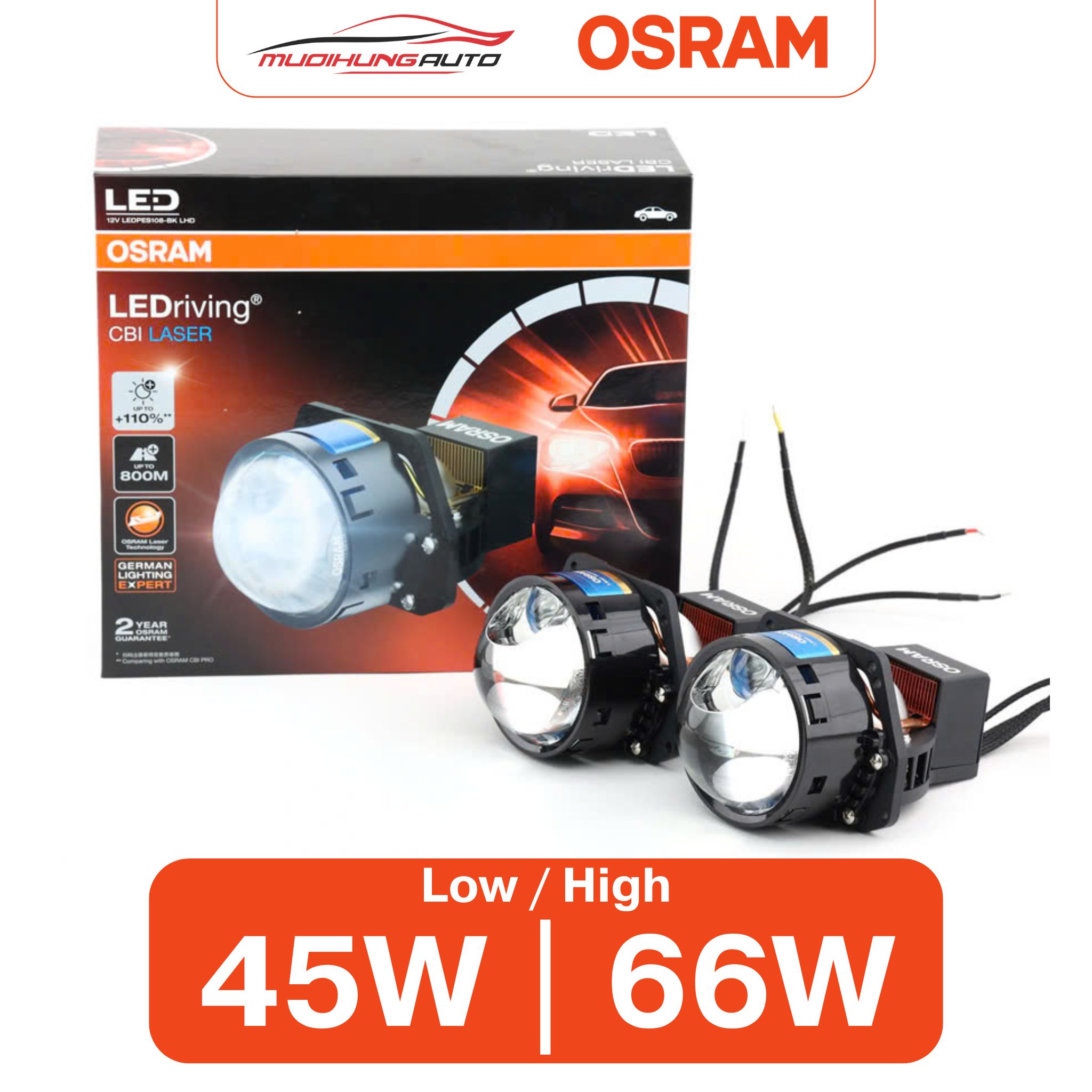 Đèn bi Laser Osram LEDriving CBI Laser