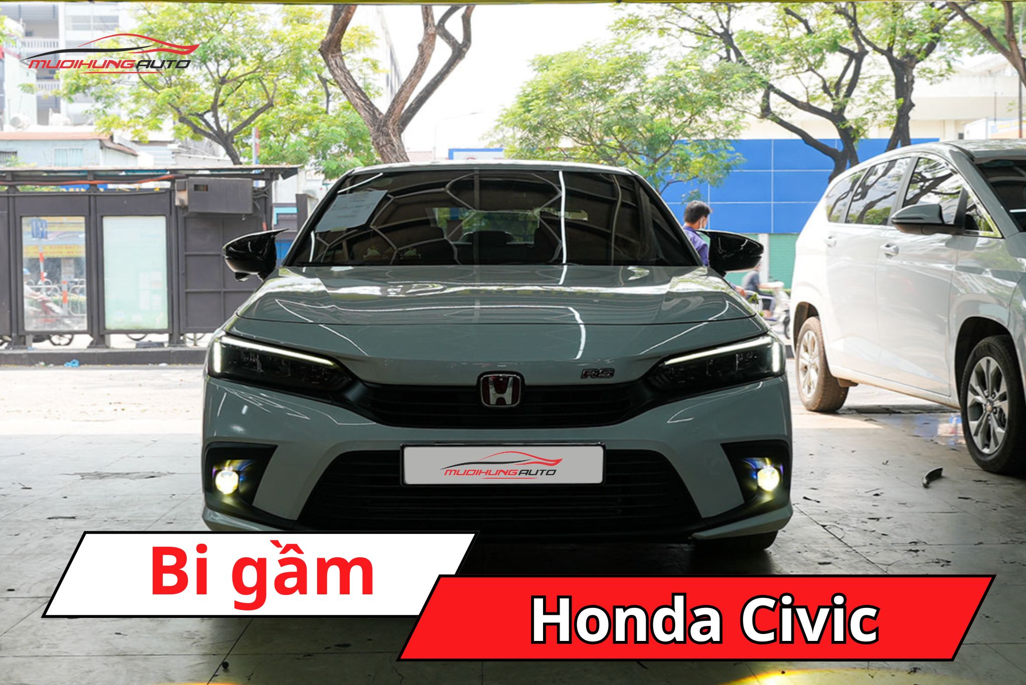 Độ bi gầm Honda Civic