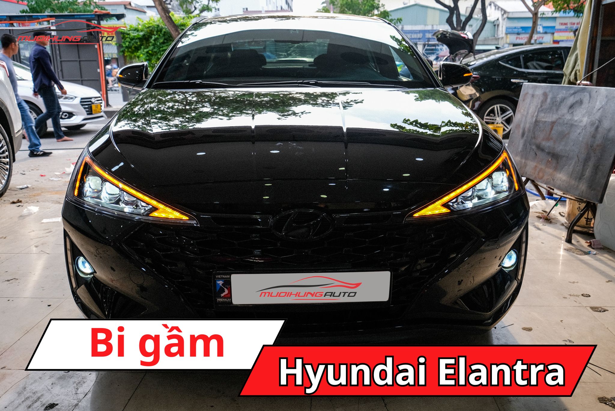 Độ bi gầm Hyundai Elantra