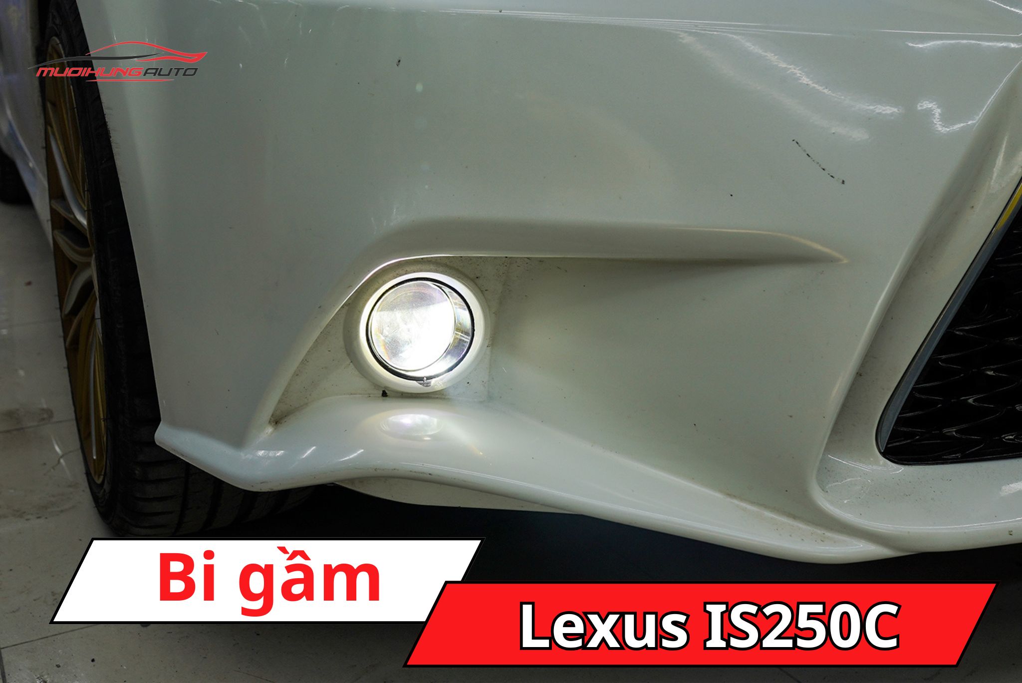Độ bi gầm Lexus IS250C