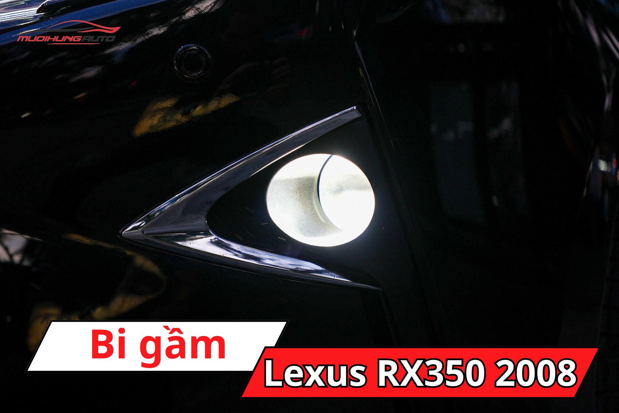 Độ bi gầm Lexus RX350 2008