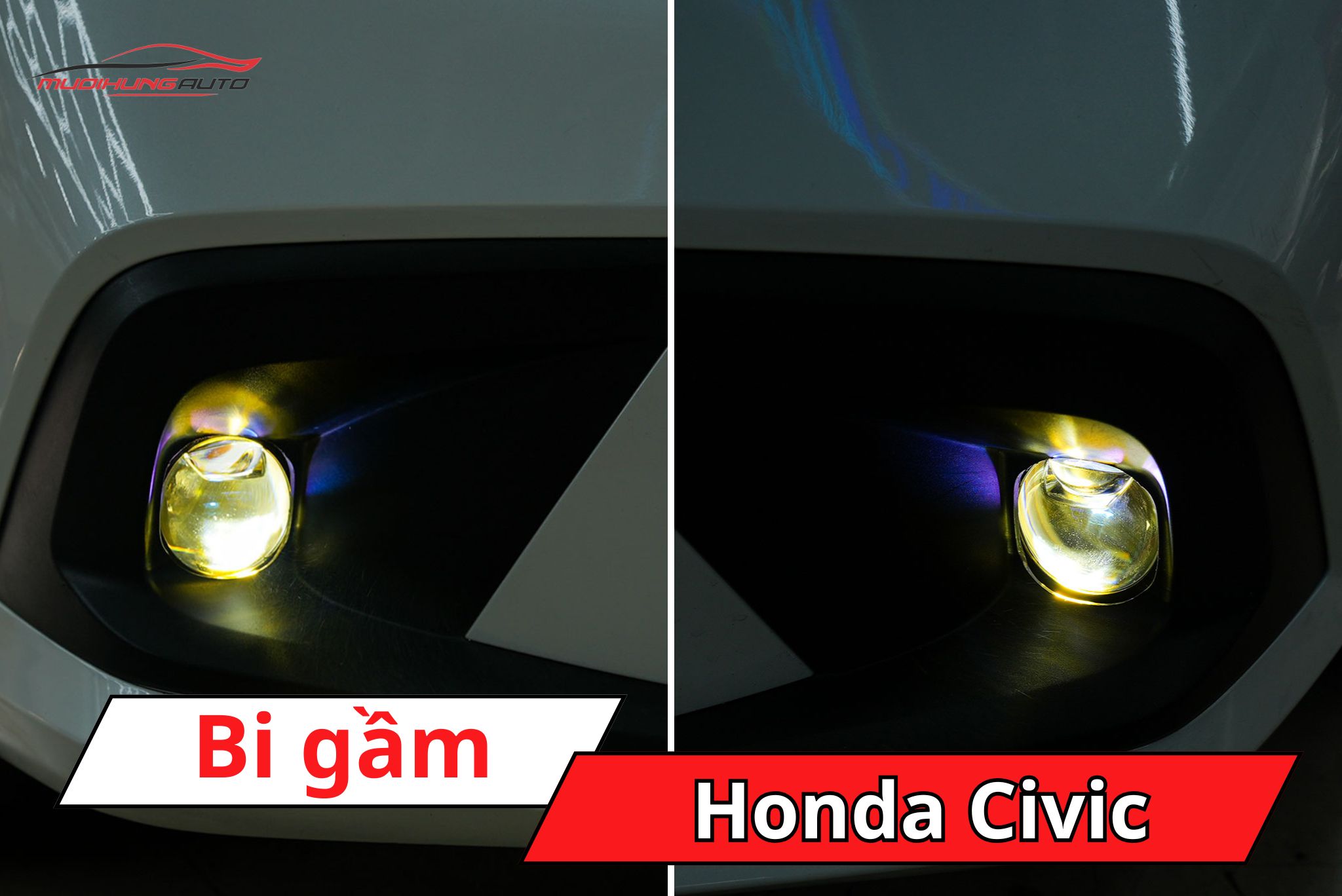 Độ bi gầm ô tô Honda Civic