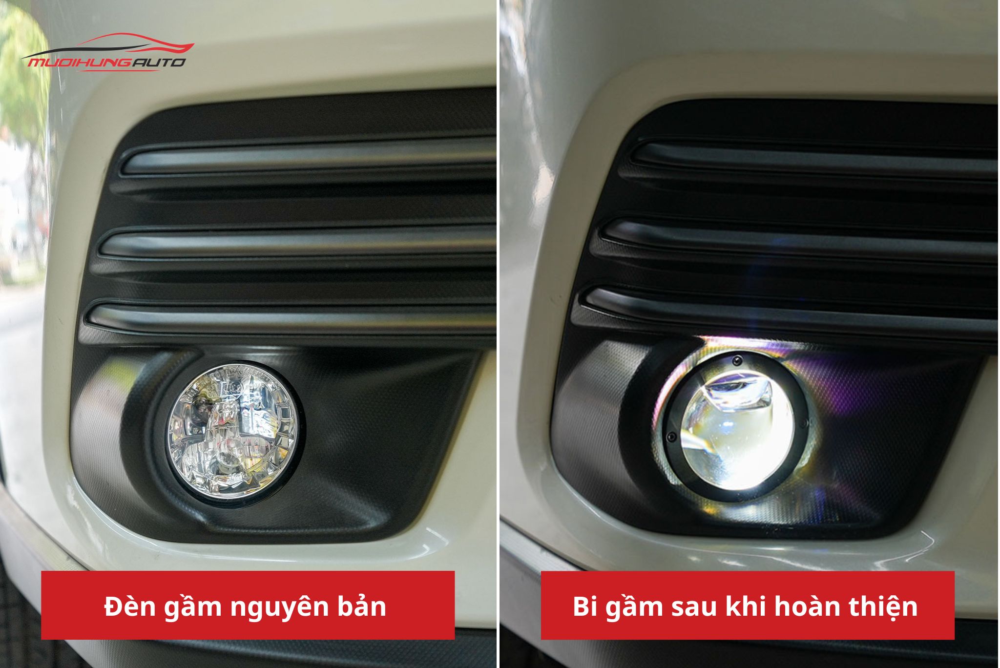 Độ bi gầm Subaru Forester 2023