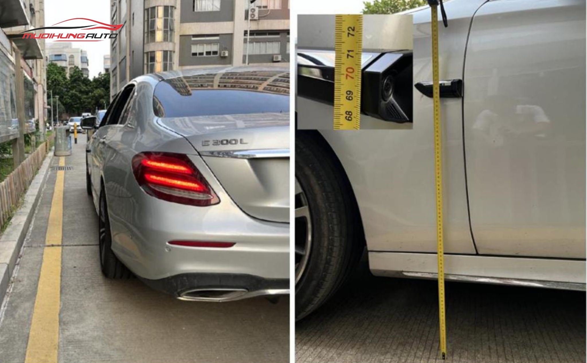 Đo chiều cao camera