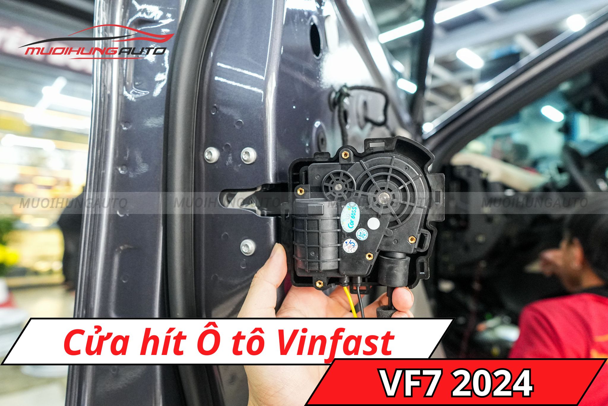 Độ cửa hít xe hơi Vinfast VF7 2024