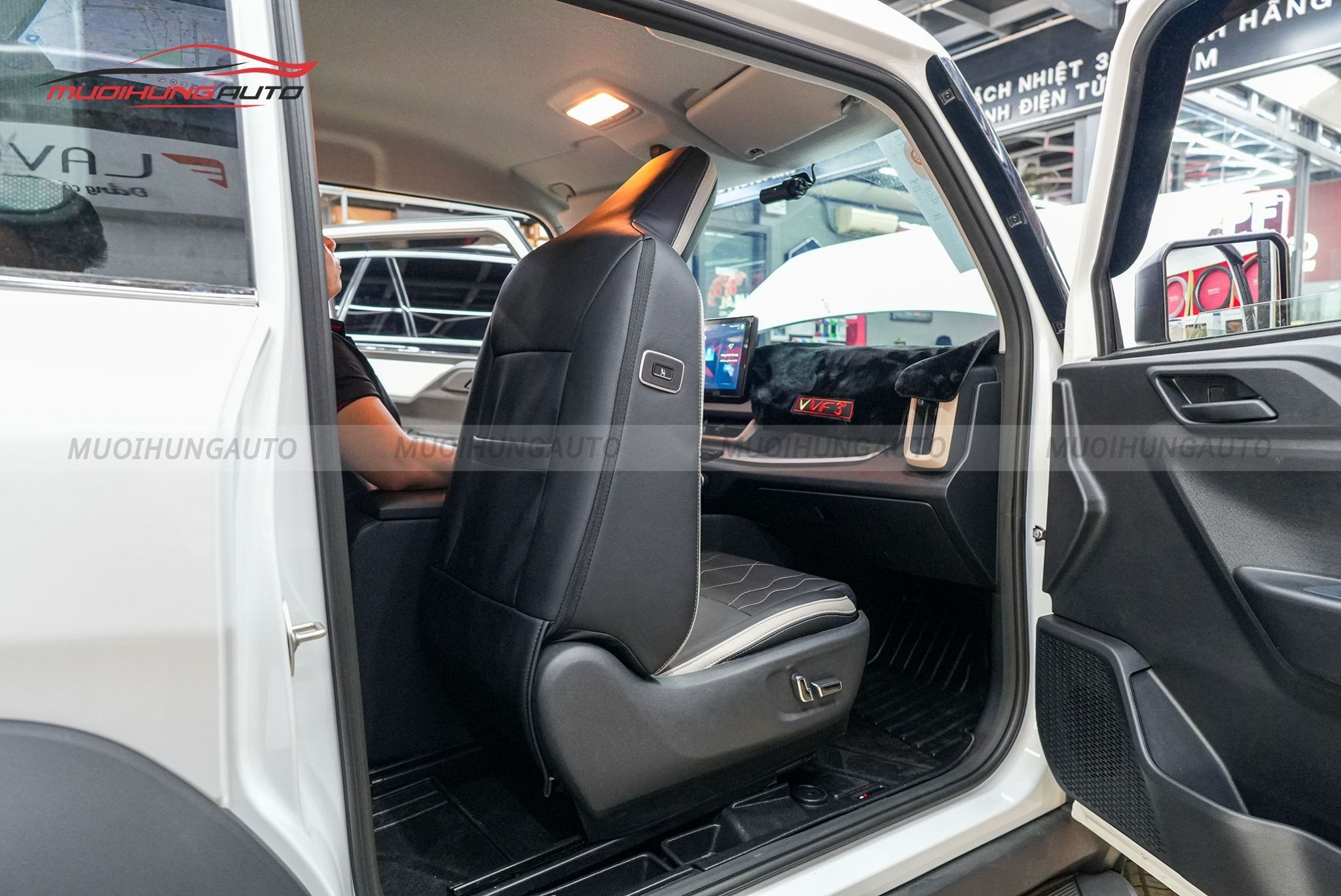 Độ ghế chỉnh điện cho ô tô Vinfast VF3 2024