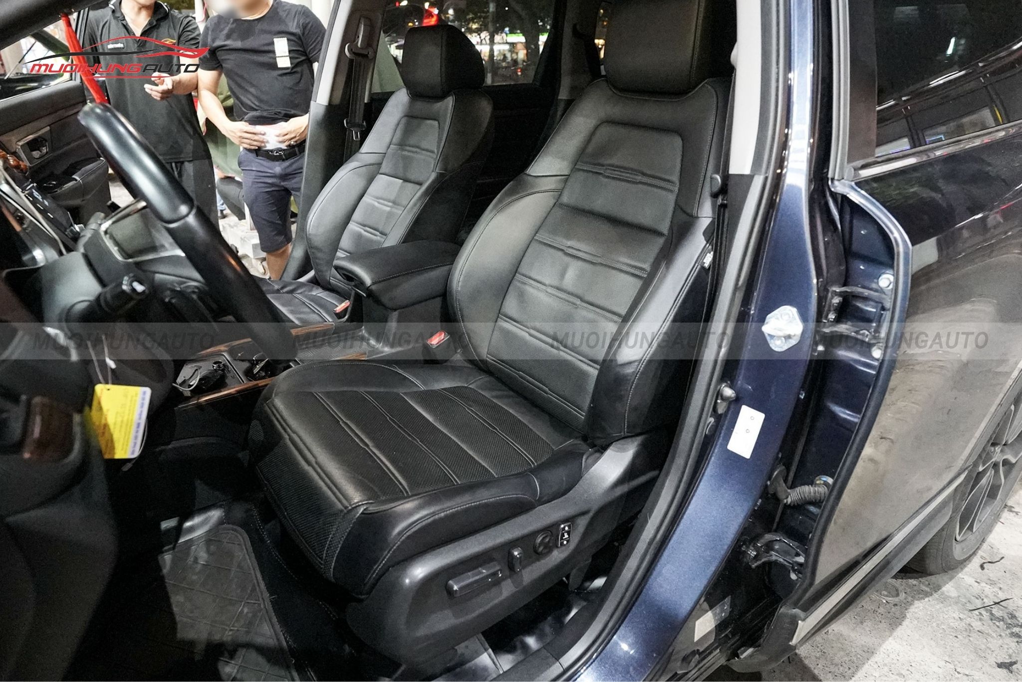 Độ ghế chỉnh điện Honda CRV 2022