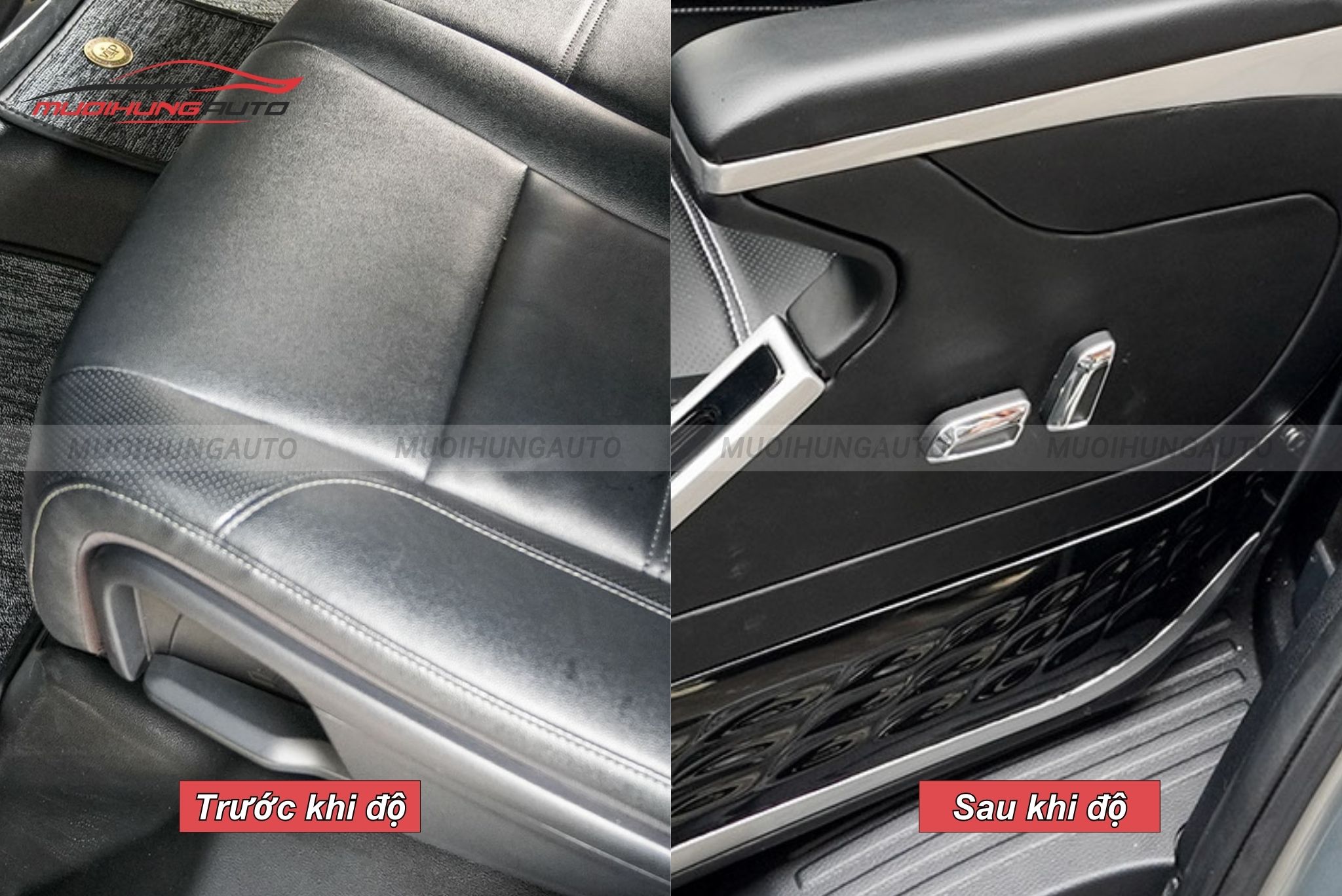 Độ ghế chỉnh điện ô tô Ford Everest 2023