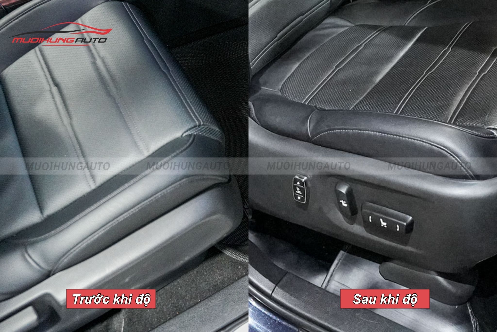 Độ ghế chỉnh điện ô tô Honda CRV 2022