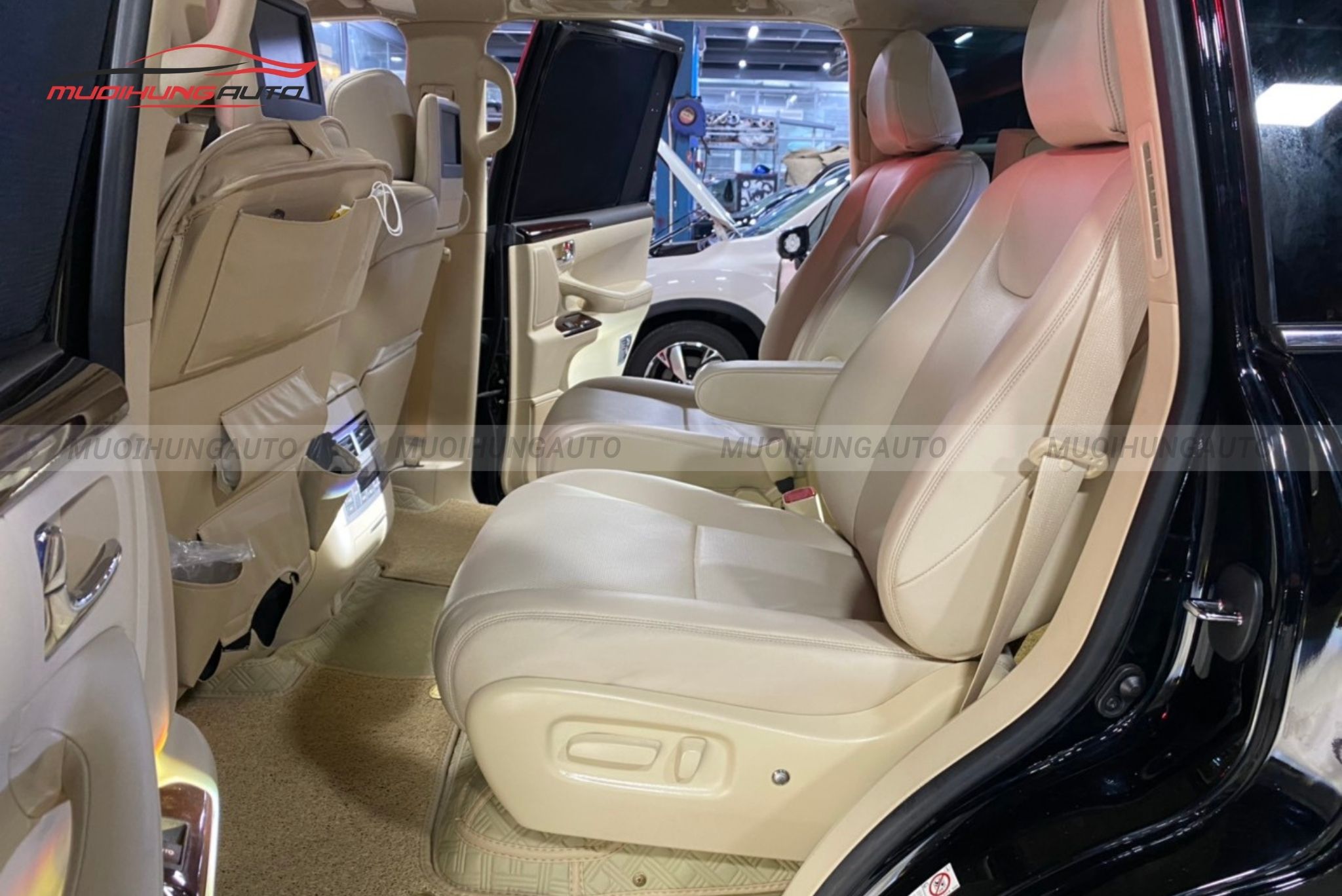 Độ ghế chỉnh điện ô tô Lexus LX570