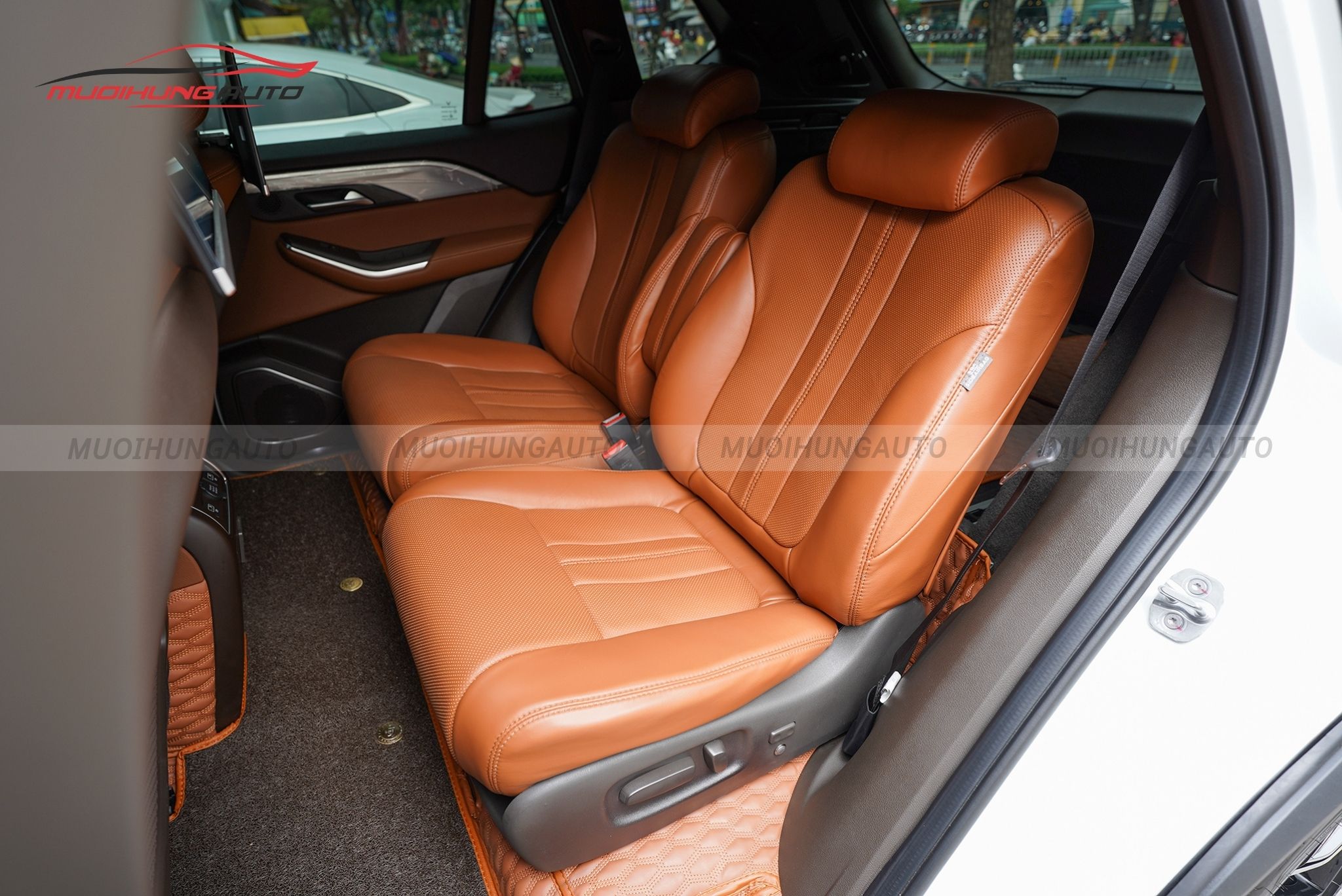 Độ ghế chỉnh điện ô tô Vinfast Lux SA2.0