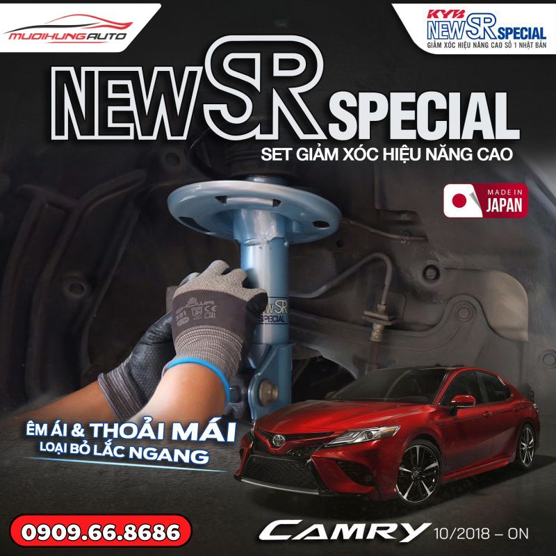 Độ giảm xóc ô tô KYB Camry 2018
