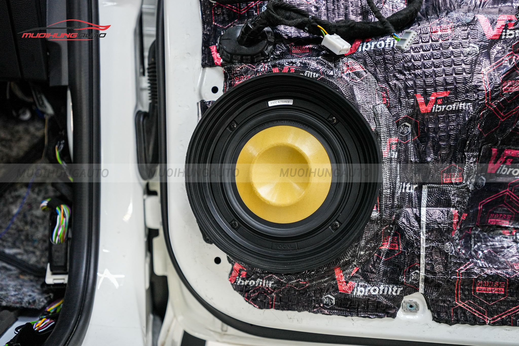 Độ loa cánh cho xe Ford Everest 2024