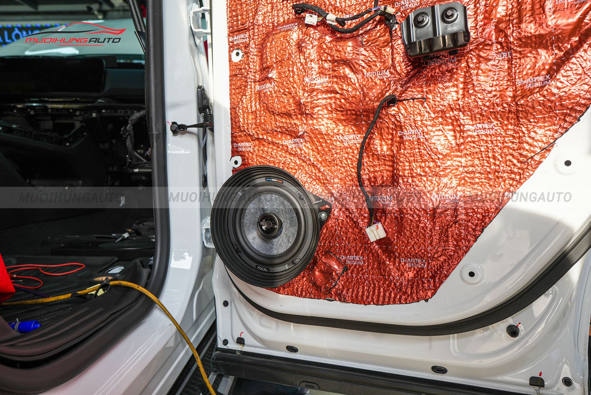 Độ loa cánh cửa Ford Territory