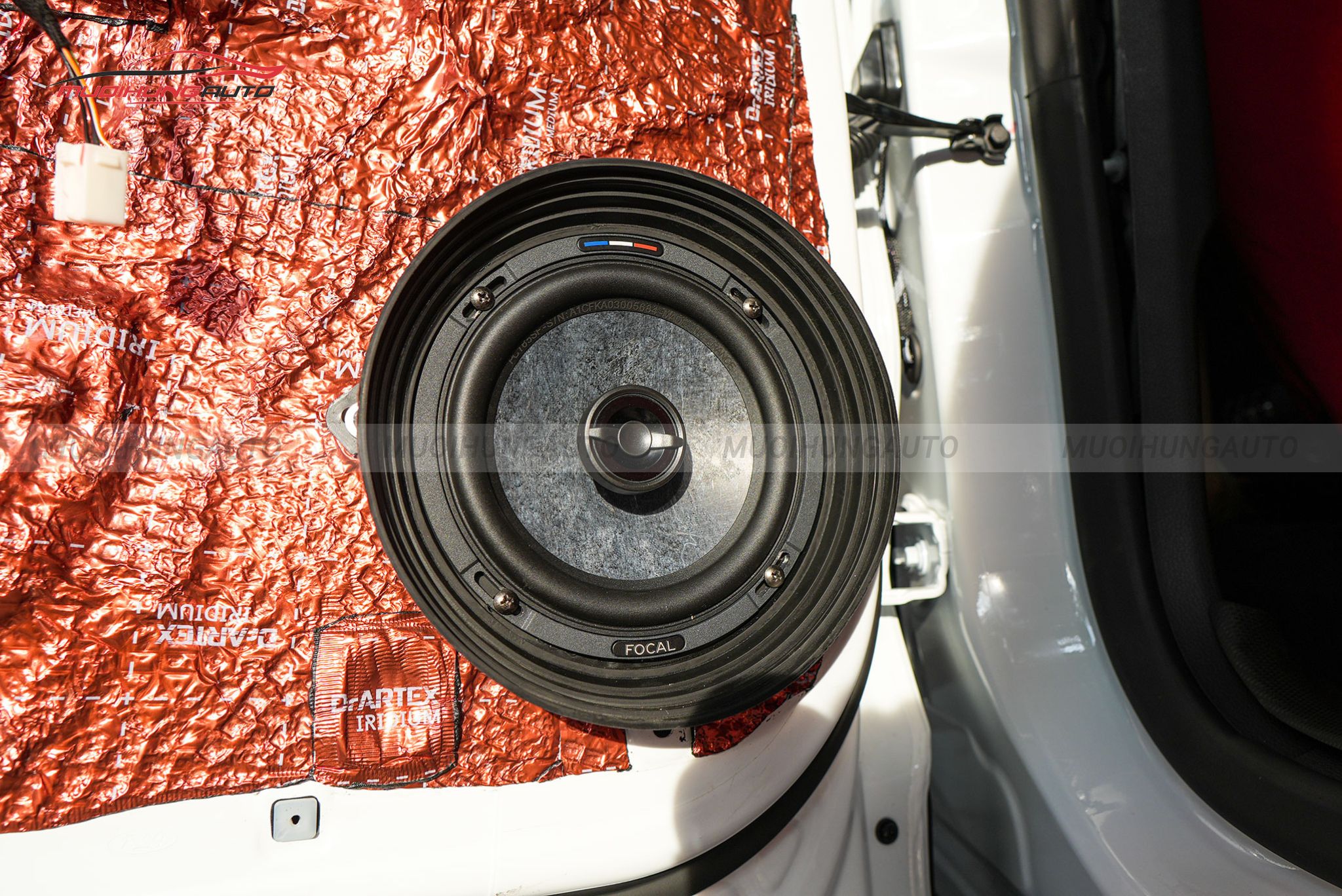 Độ loa cánh cửa ô tô Ford Territory